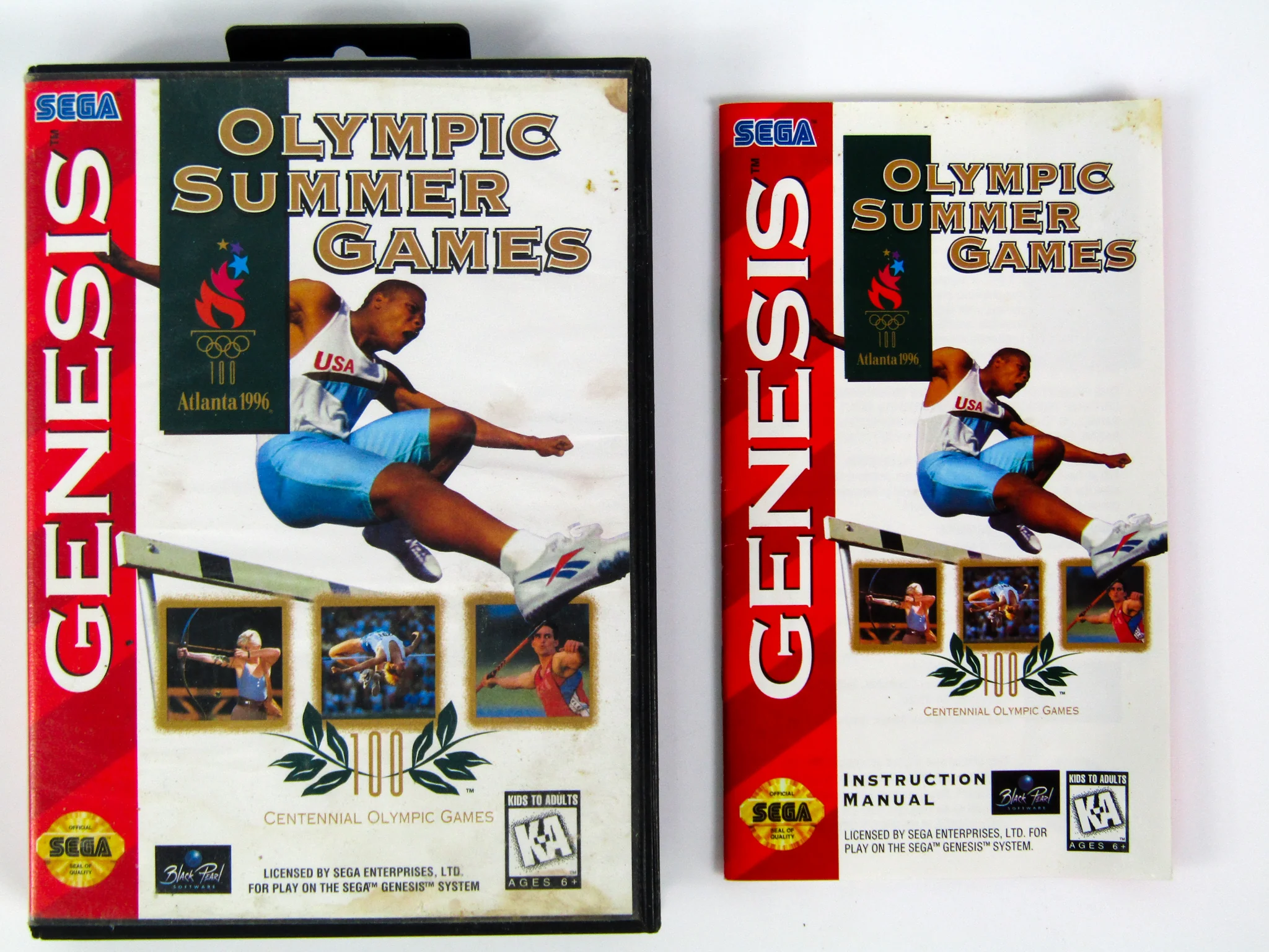 Olympic Summer Games Atlanta 96 (Sega Genesis) - Image 2