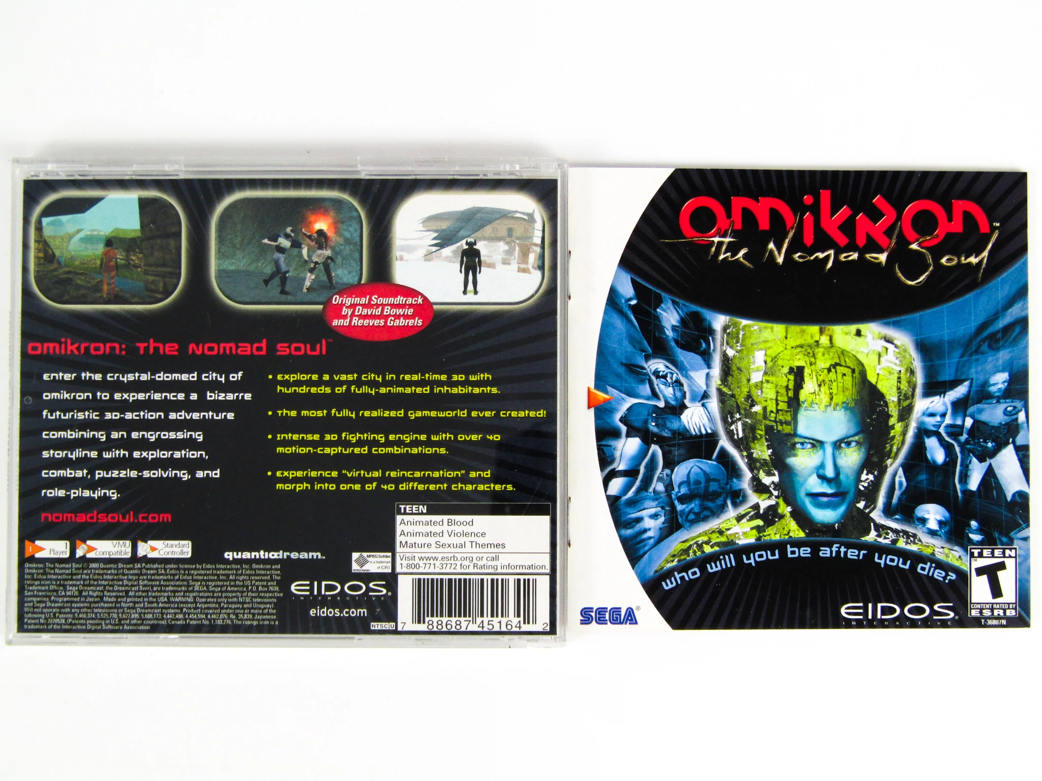 Omikron The Nomad Soul (Sega Dreamcast) - Image 2