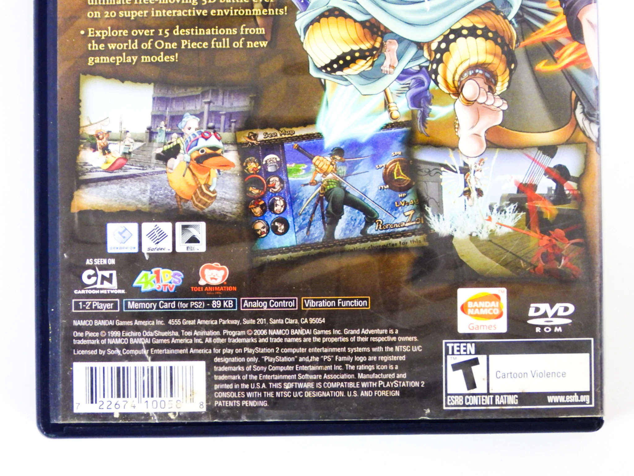 One Piece Grand Adventure (PlayStation 2 / PS2) - Image 3