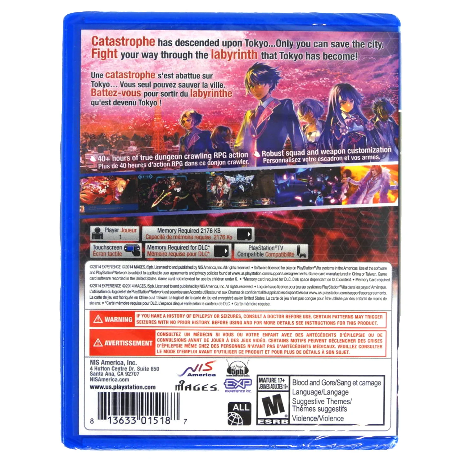 Operation Abyss: New Tokyo Legacy (PlayStation Vita / PS Vita) - Image 2