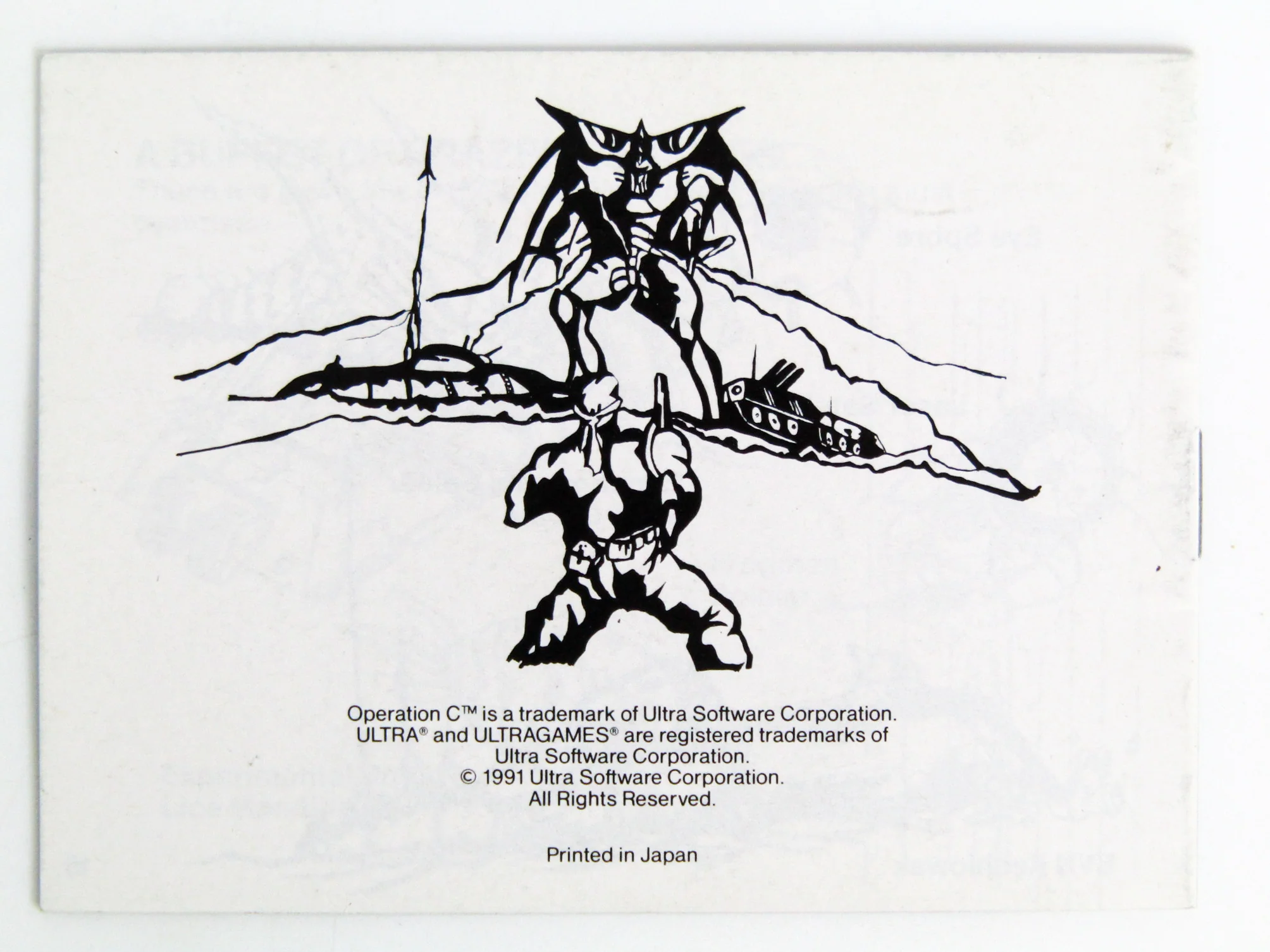 Operation C [Manuel] (Nintendo Game Boy) - Image 2