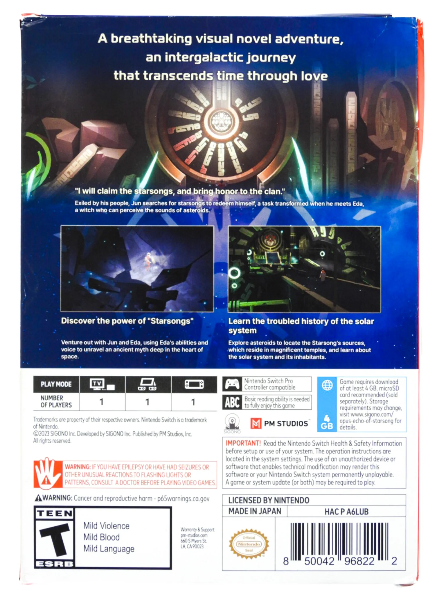 OPUS: Echo of Starsong [Full Bloom Edition] [Collector's Edition] (Nintendo Switch) - Image 2