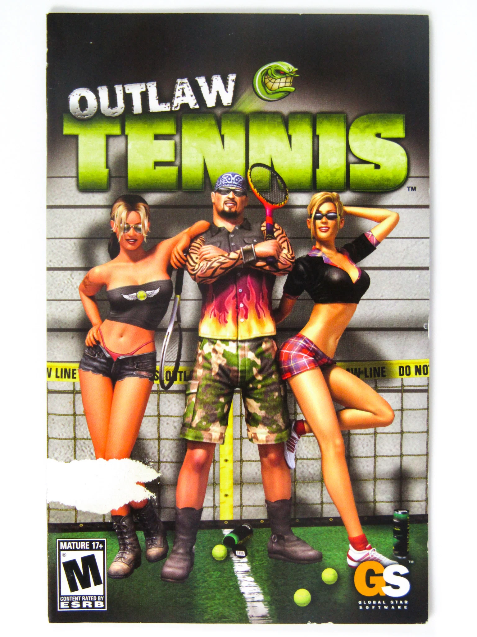 Outlaw Tennis (PlayStation 2 / PS2) - Image 3