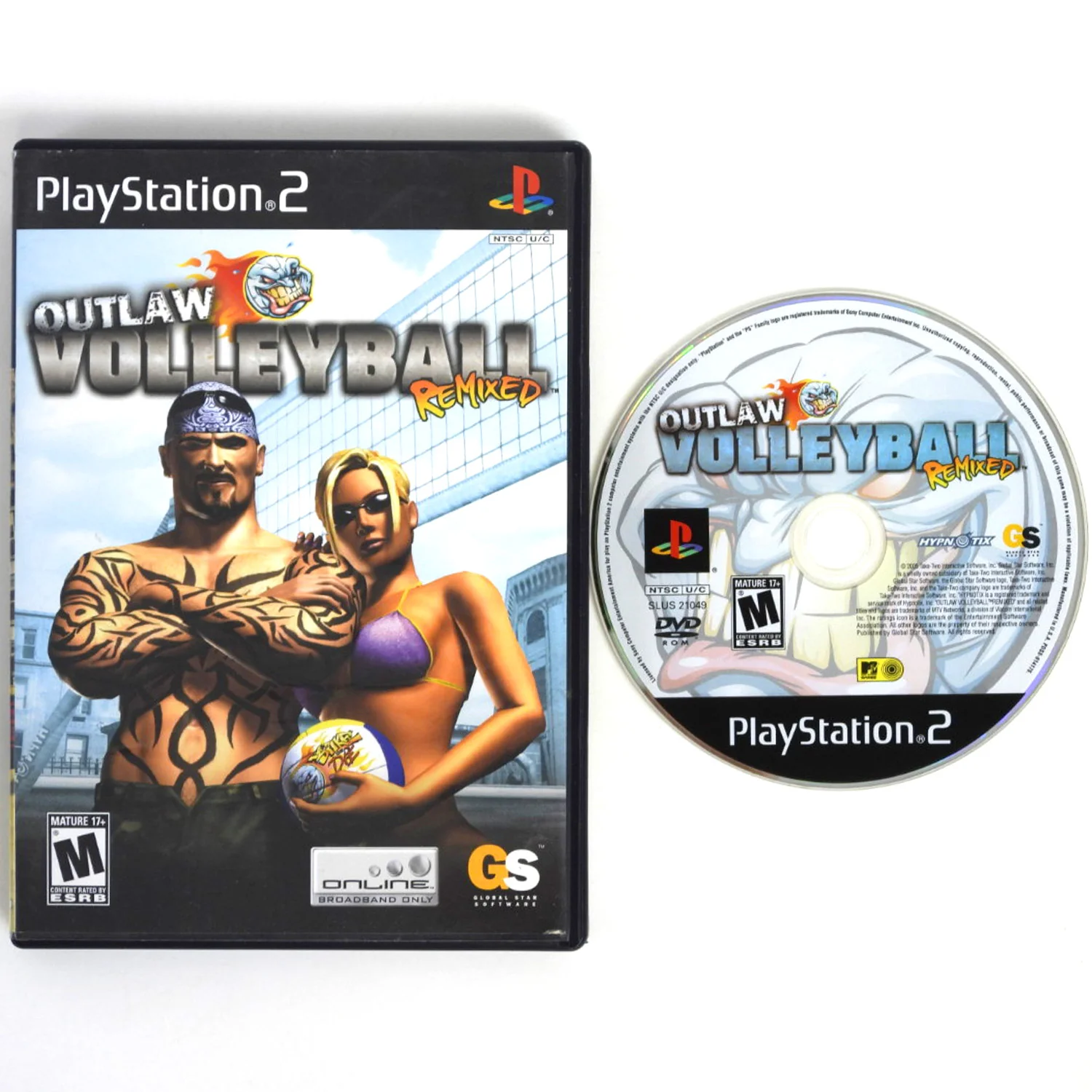 Outlaw Volleyball Remixed (PlayStation 2 / PS2) - Image 2