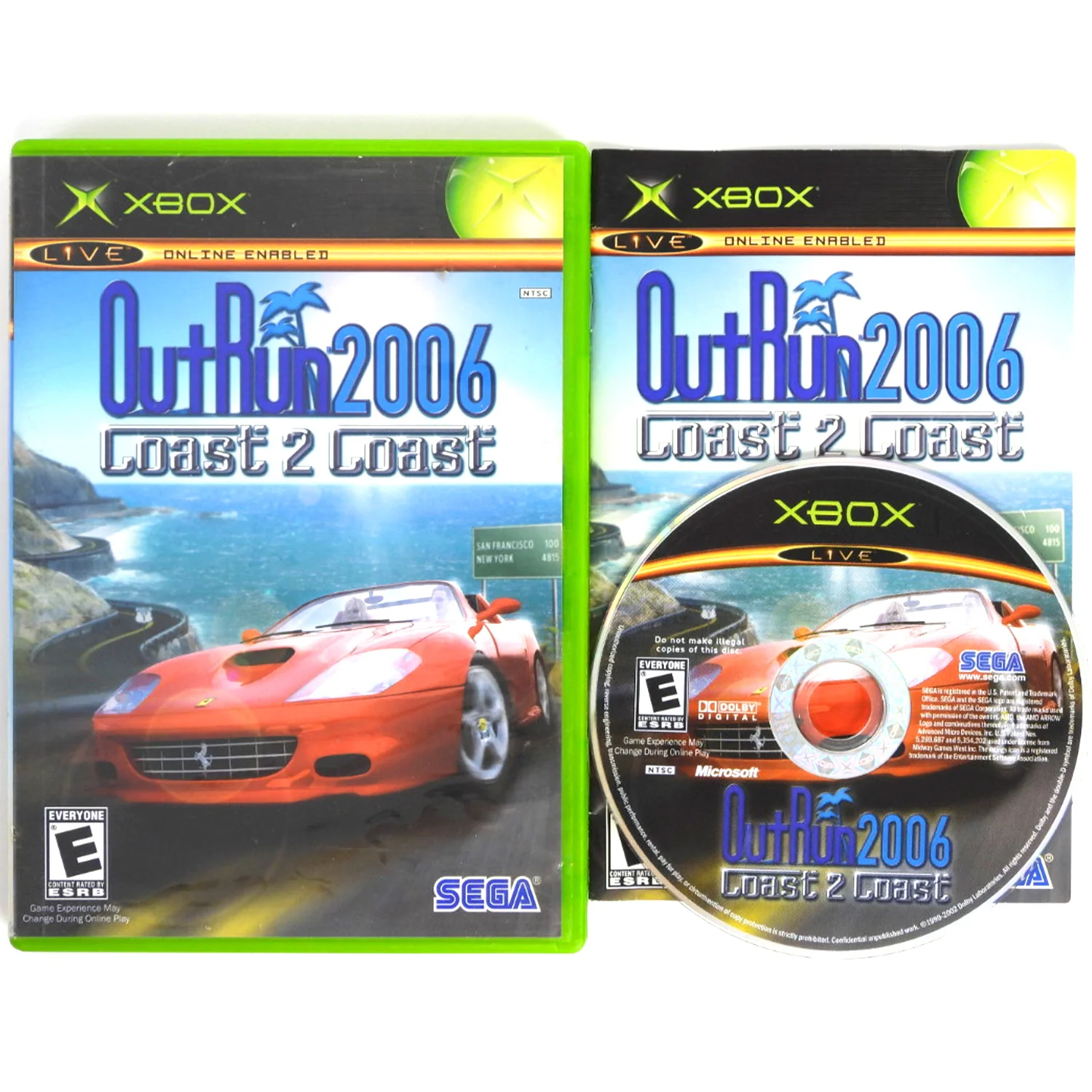 OutRun 2006 Coast 2 Coast (Xbox) - Image 2