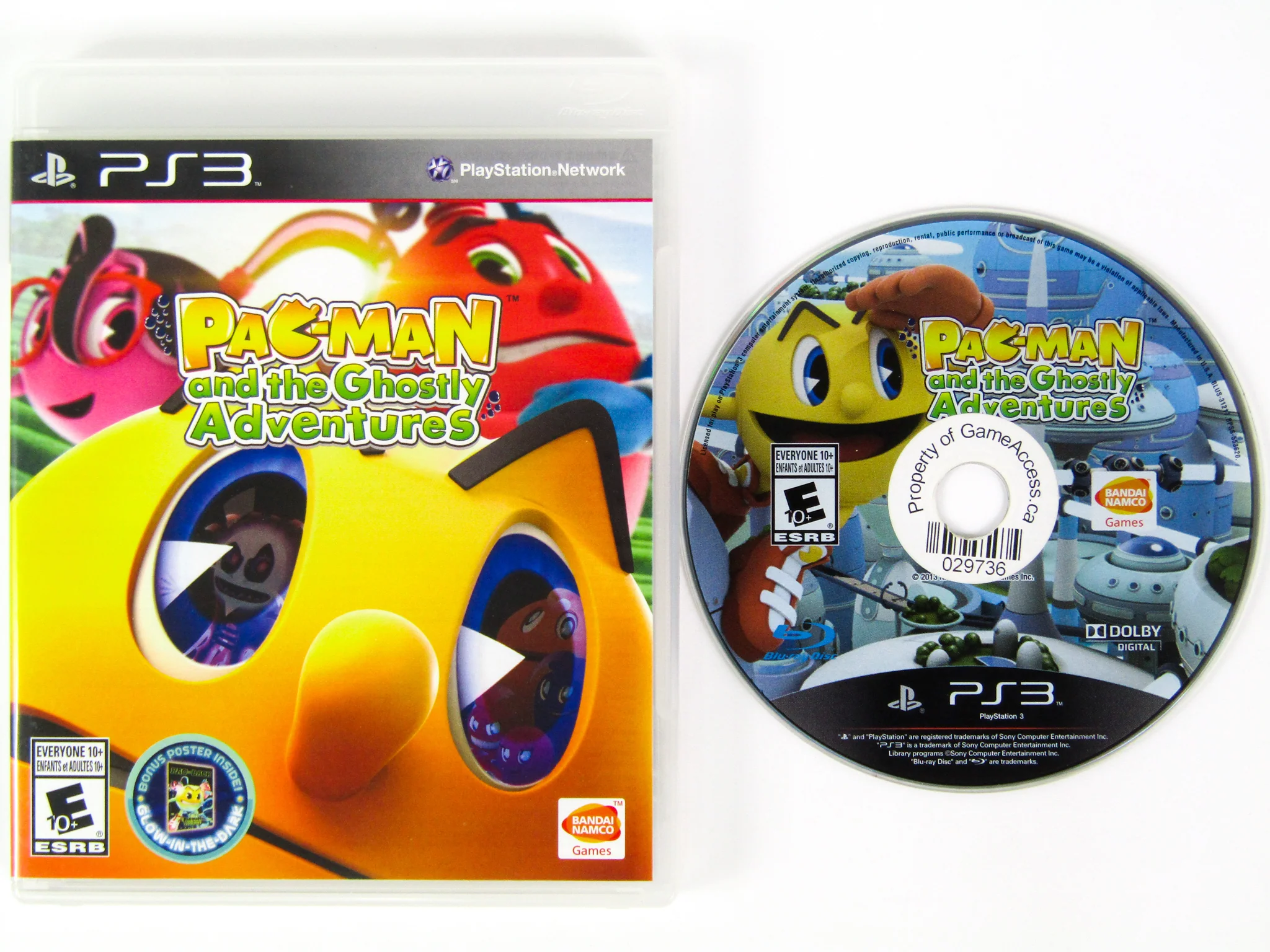 Pac-Man And The Ghostly Adventures (PlayStation 3 / PS3) - Image 2