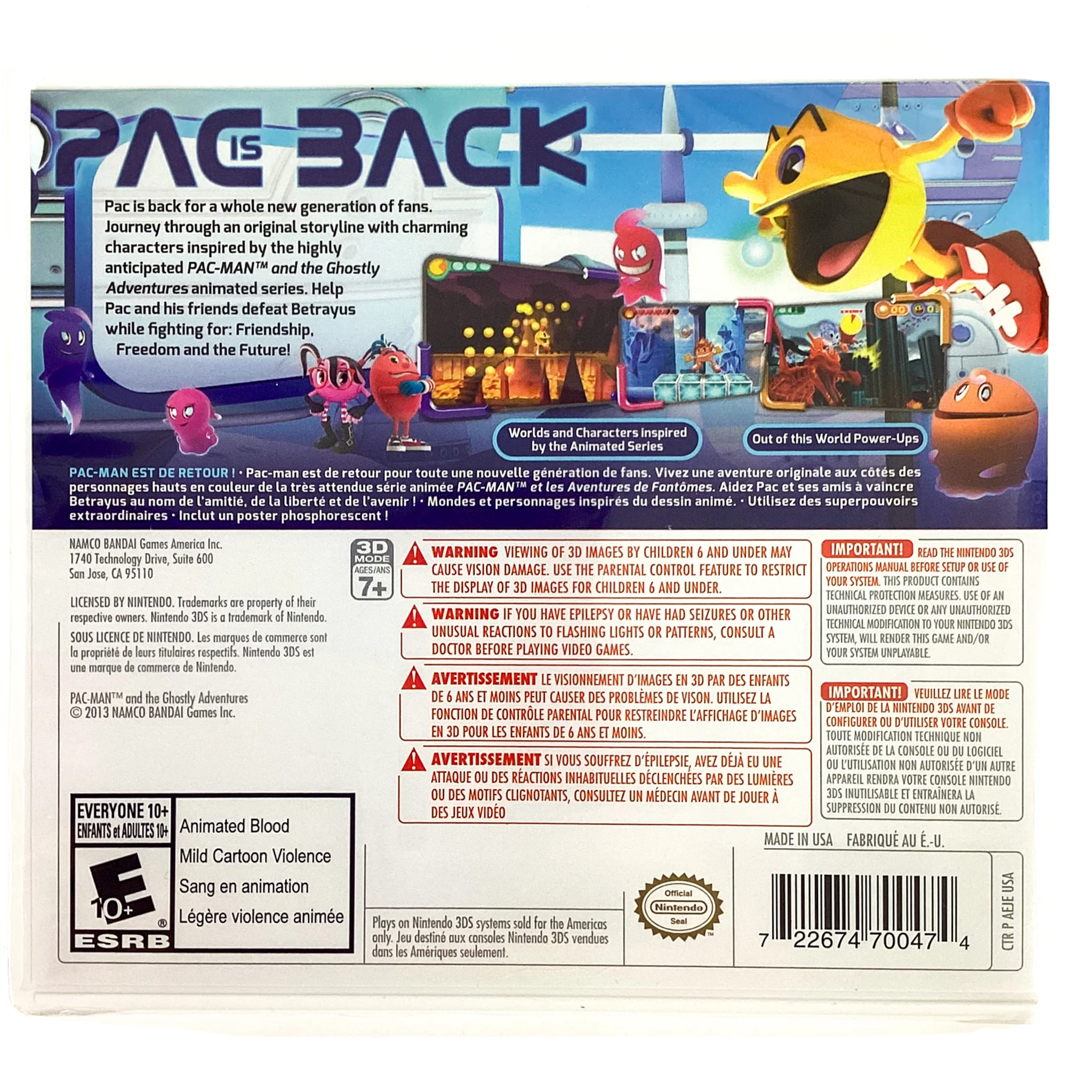 Pac-Man and the Ghostly Adventures (Nintendo 3DS) - Image 2