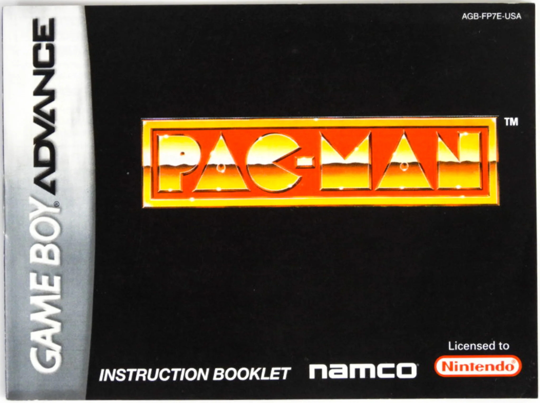 Pac-Man [Classic NES Series] [Manual] (Nintendo Game Boy Advance / GBA) - Image 3