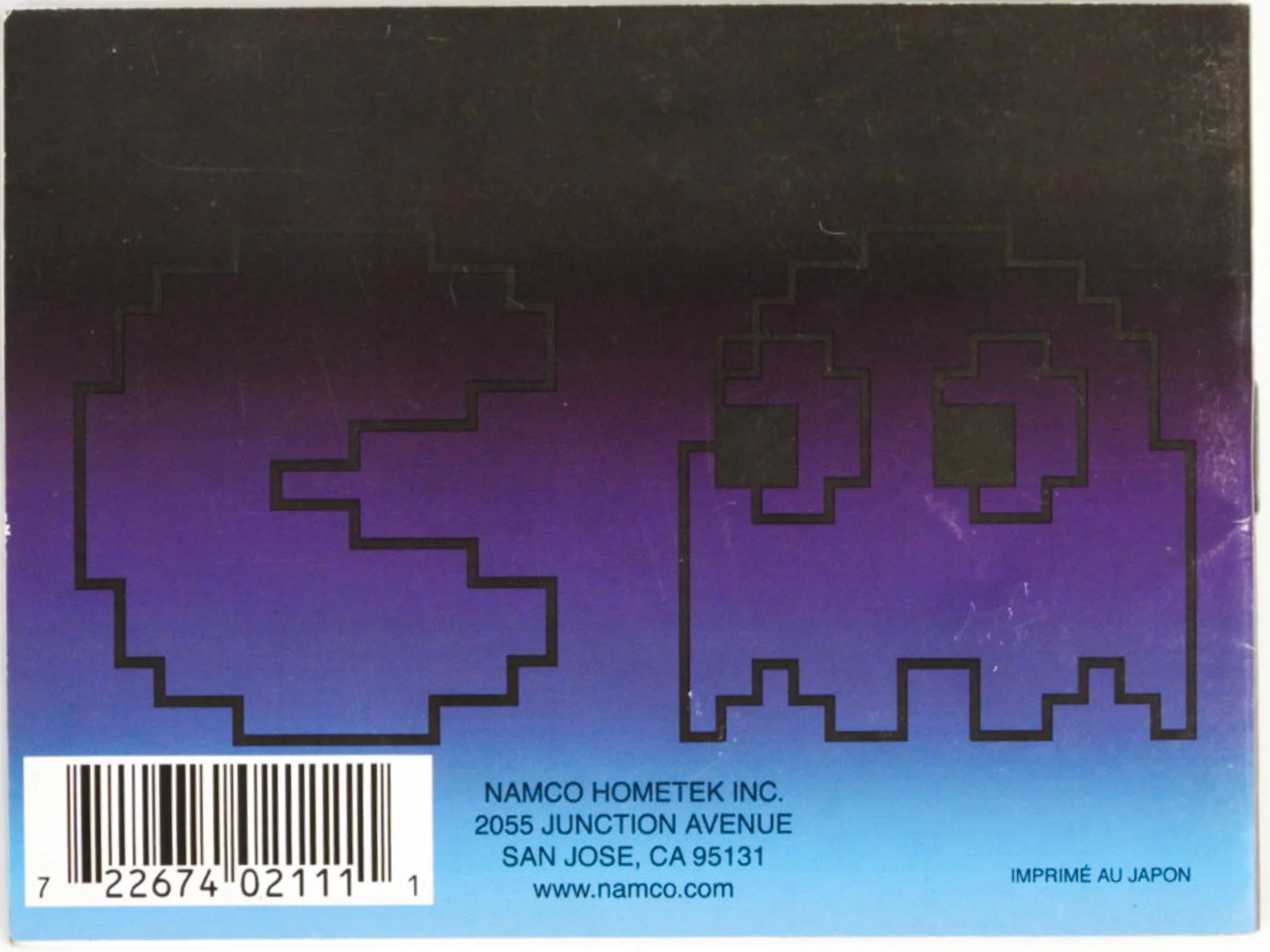 Pac-Man Collection [Manual] [French Version] (Nintendo Game Boy Advance / GBA) - Image 2
