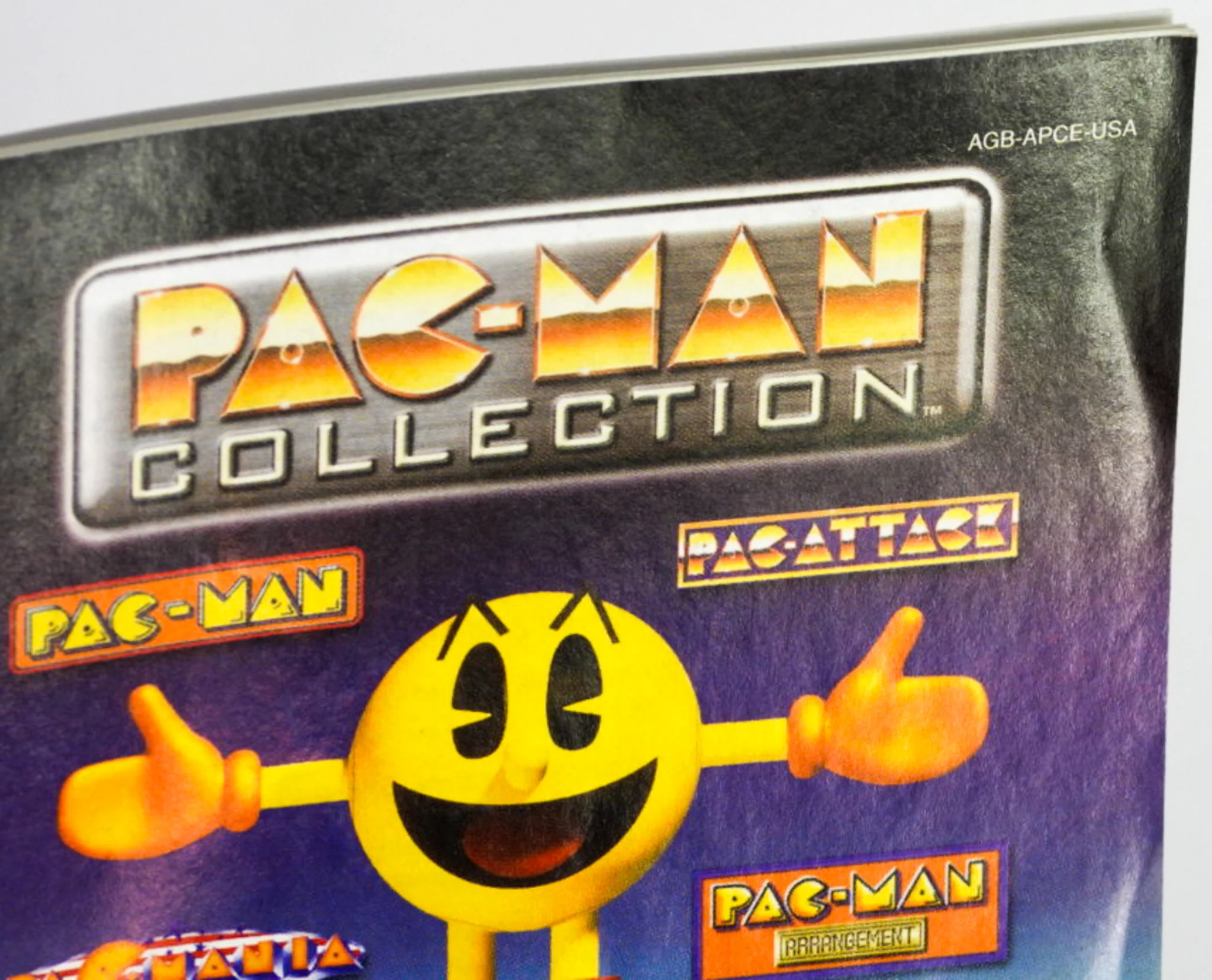 Pac-Man Collection [Manual] (Nintendo Game Boy Advance / GBA) - Image 3