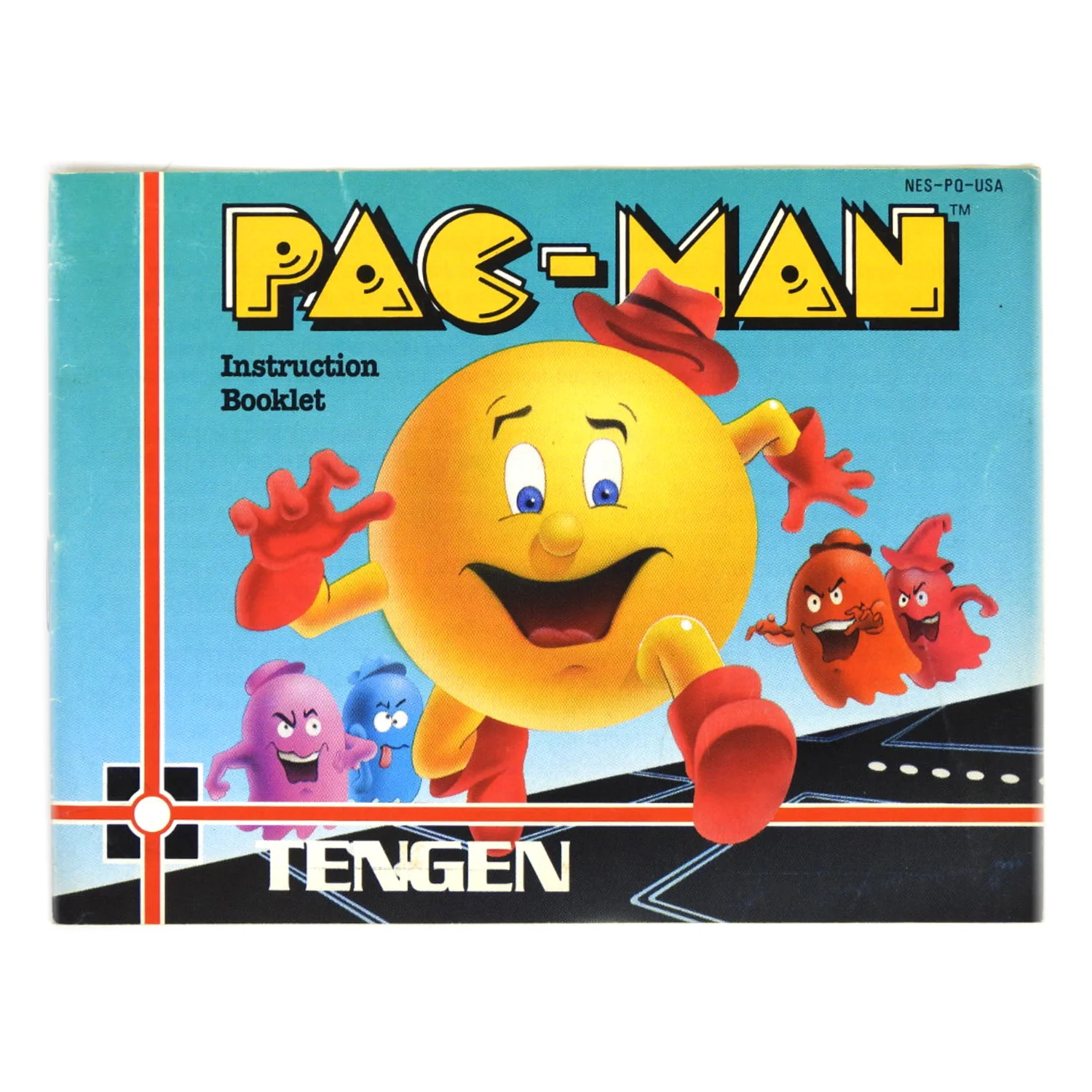 Pac-Man [Tengen Gray] [Manual] (Nintendo / NES) - Image 3