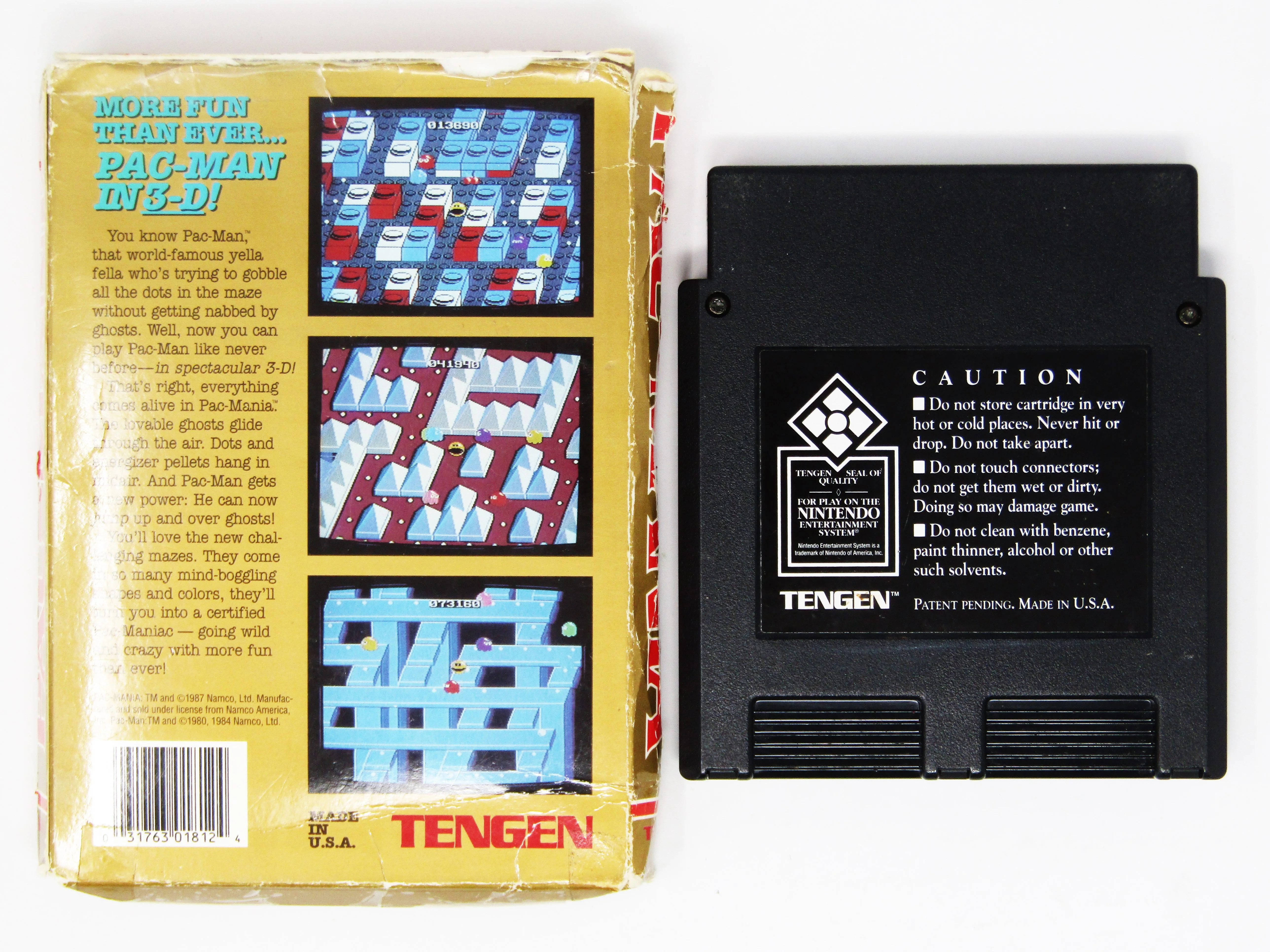 Pac-Mania [Tengen] (Nintendo / NES) - Image 5