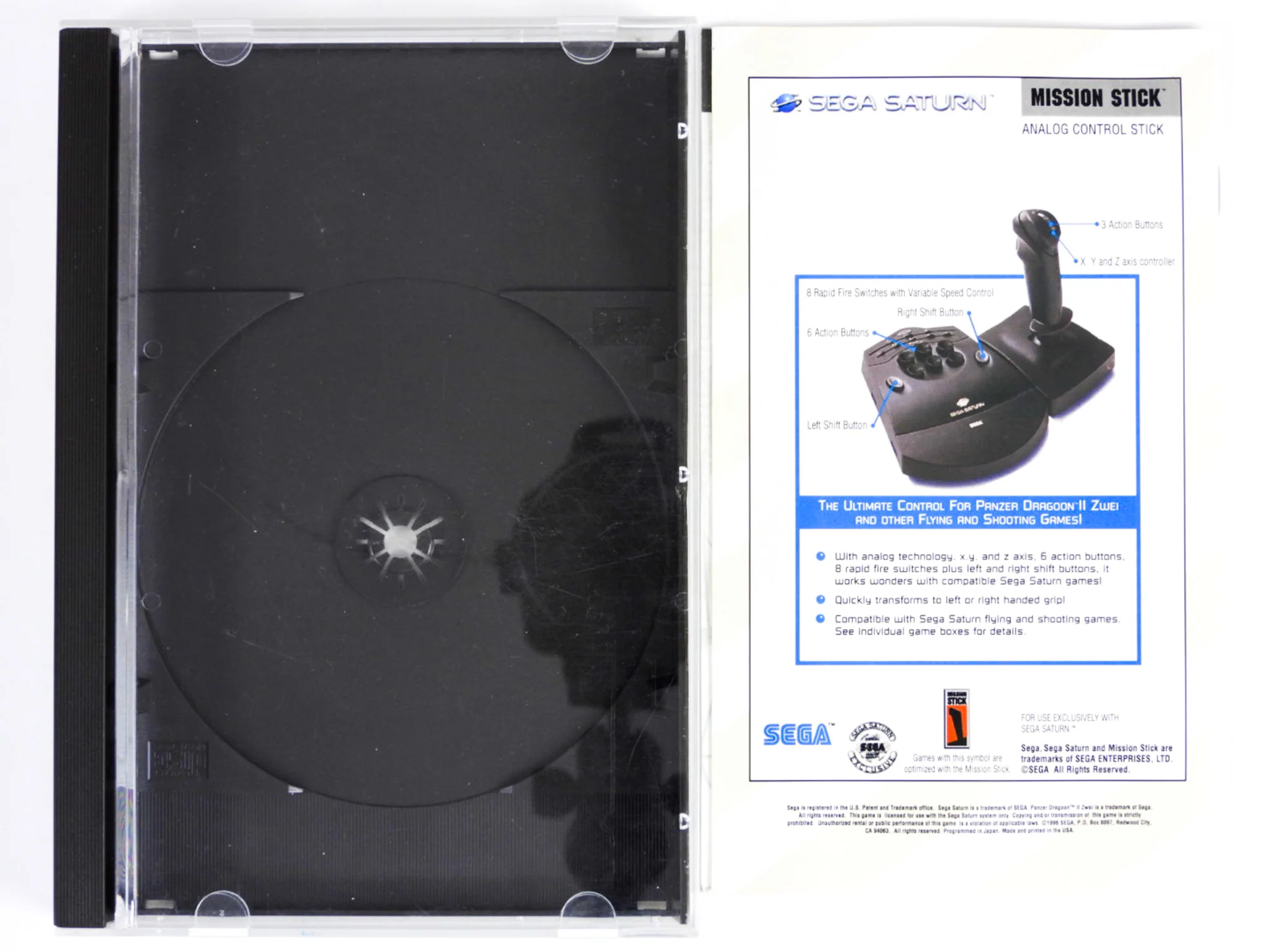 Panzer Dragoon II 2 Zwei (Sega Saturn) - Image 3