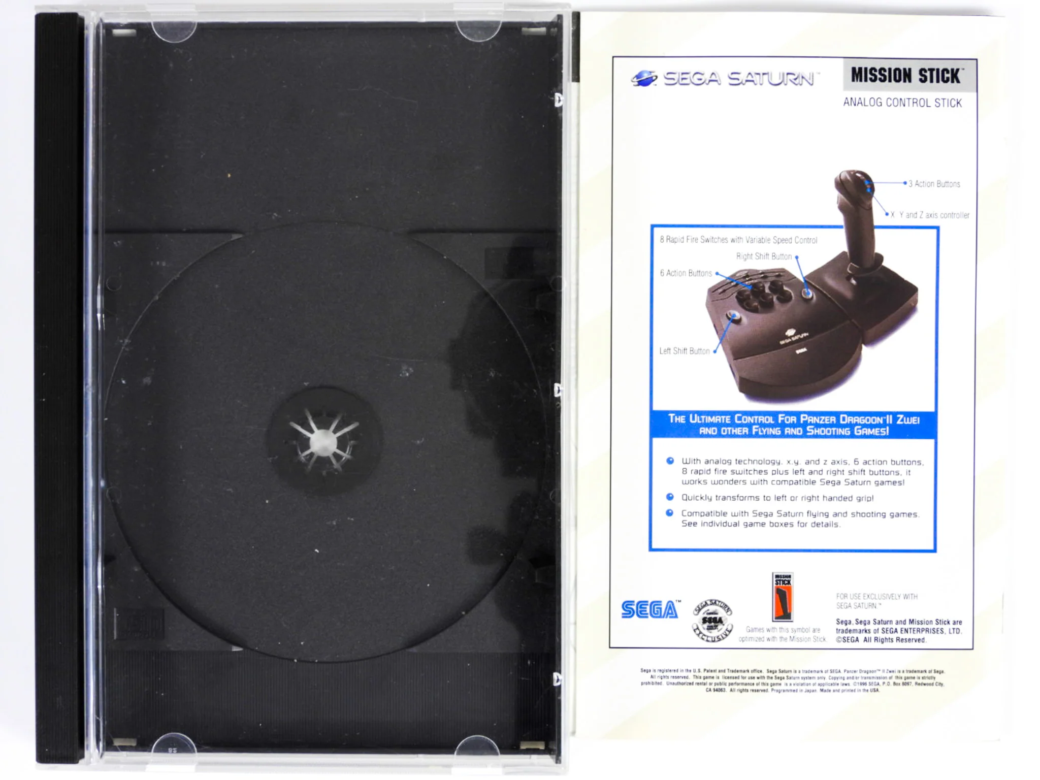 Panzer Dragoon II 2 Zwei (Sega Saturn) - Image 7