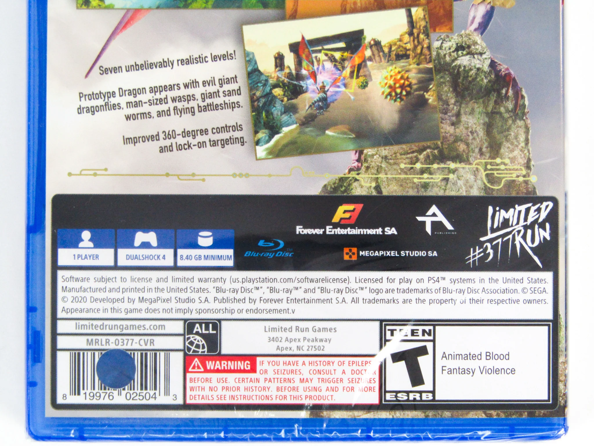Panzer Dragoon [Limited Run Games] (PlayStation 4 / PS4) - Image 2