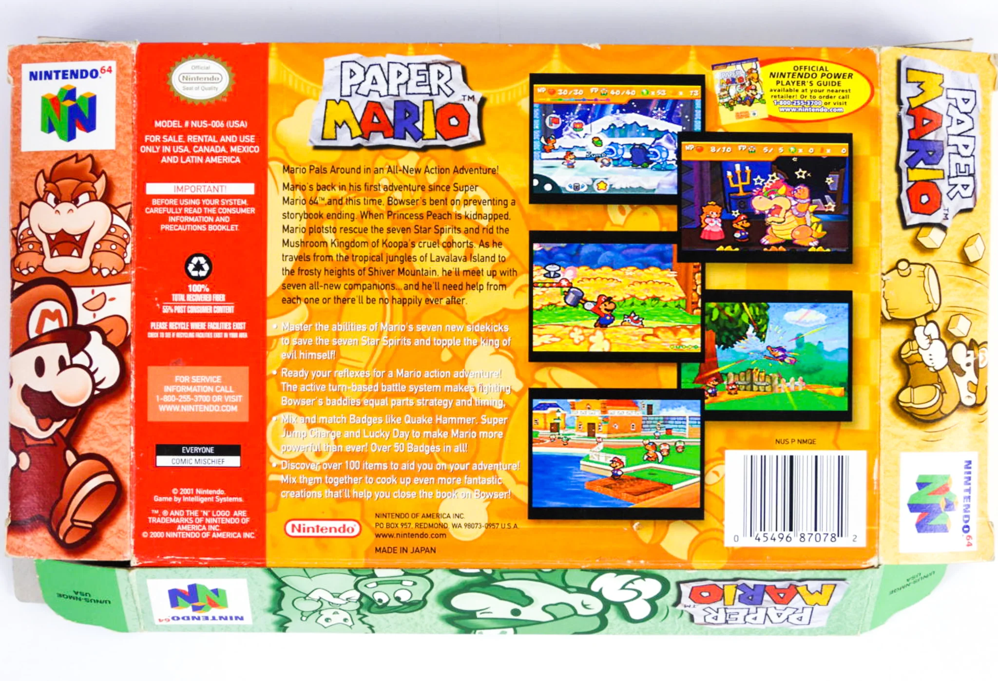 Paper Mario [Box] (Nintendo 64 / N64) - Image 2