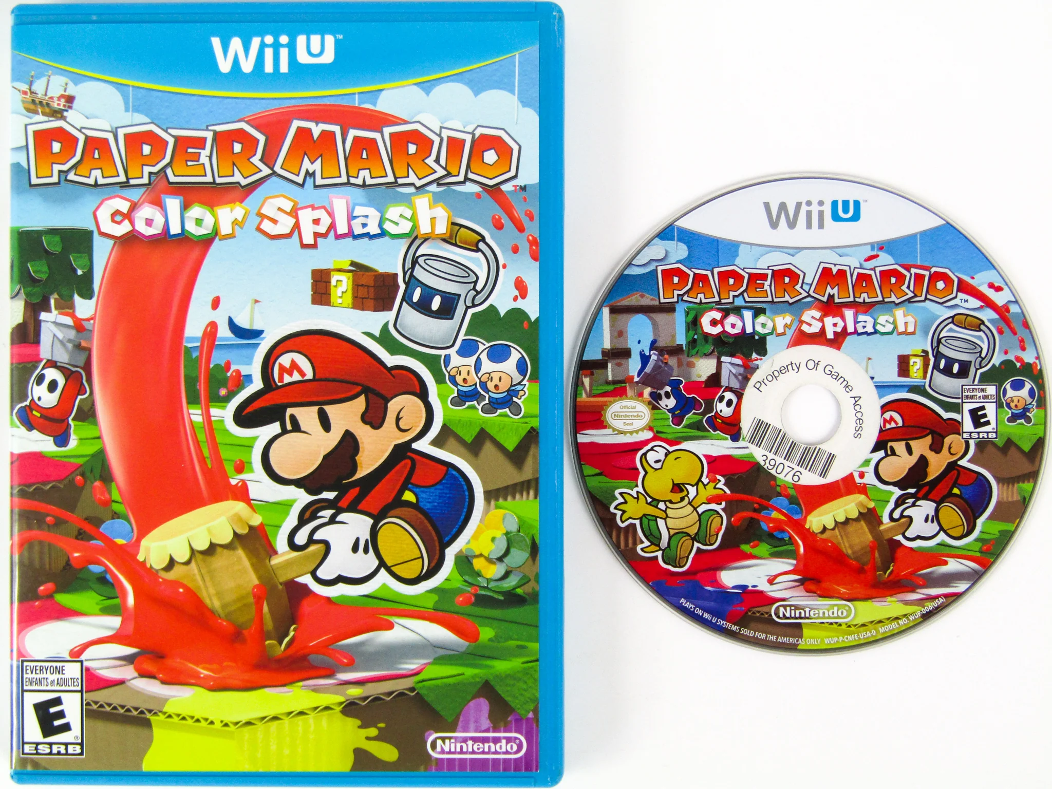 Paper Mario Color Splash (Nintendo Wii U) - Image 2
