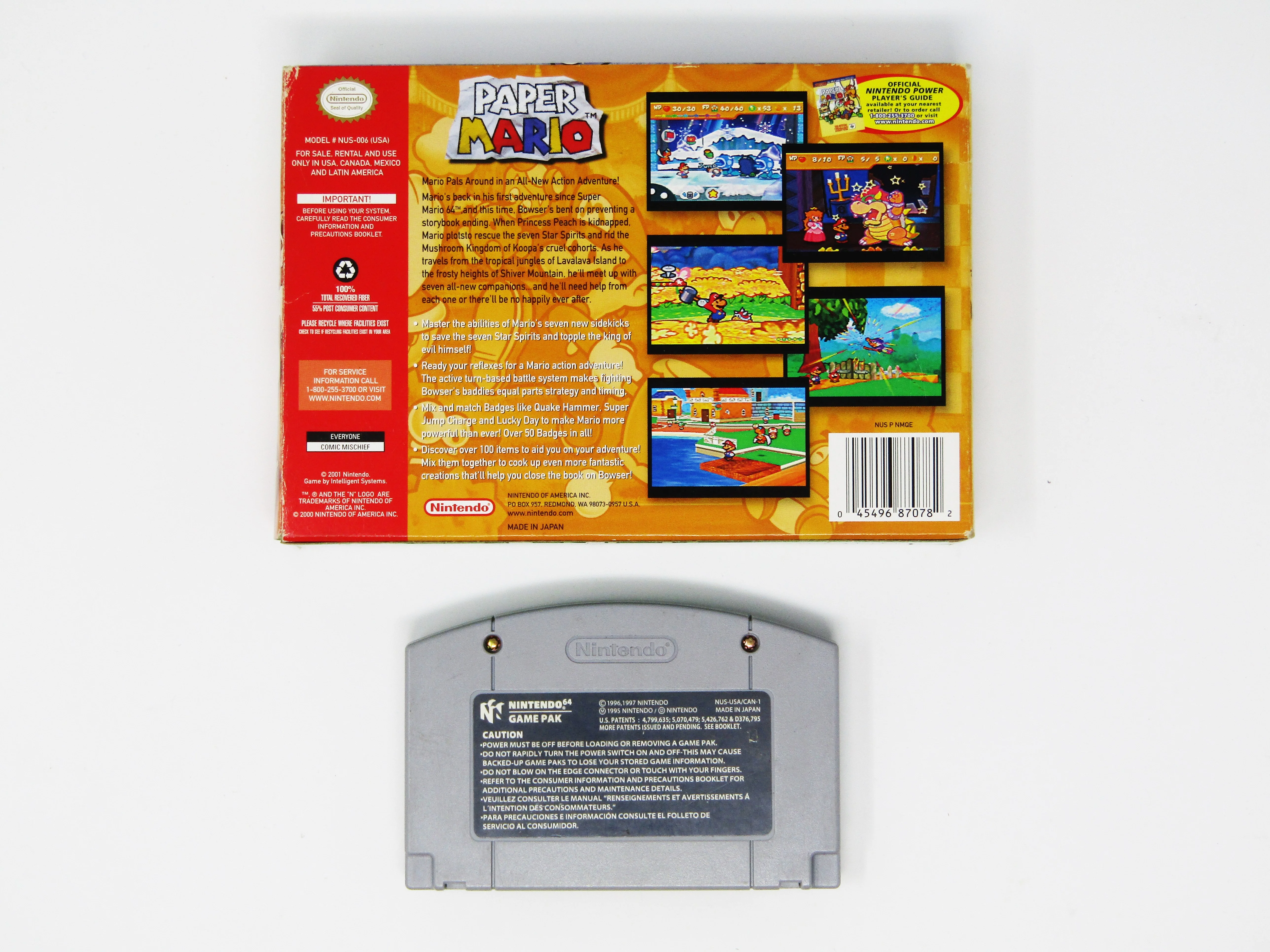 Paper Mario (Nintendo 64 / N64) - Image 7