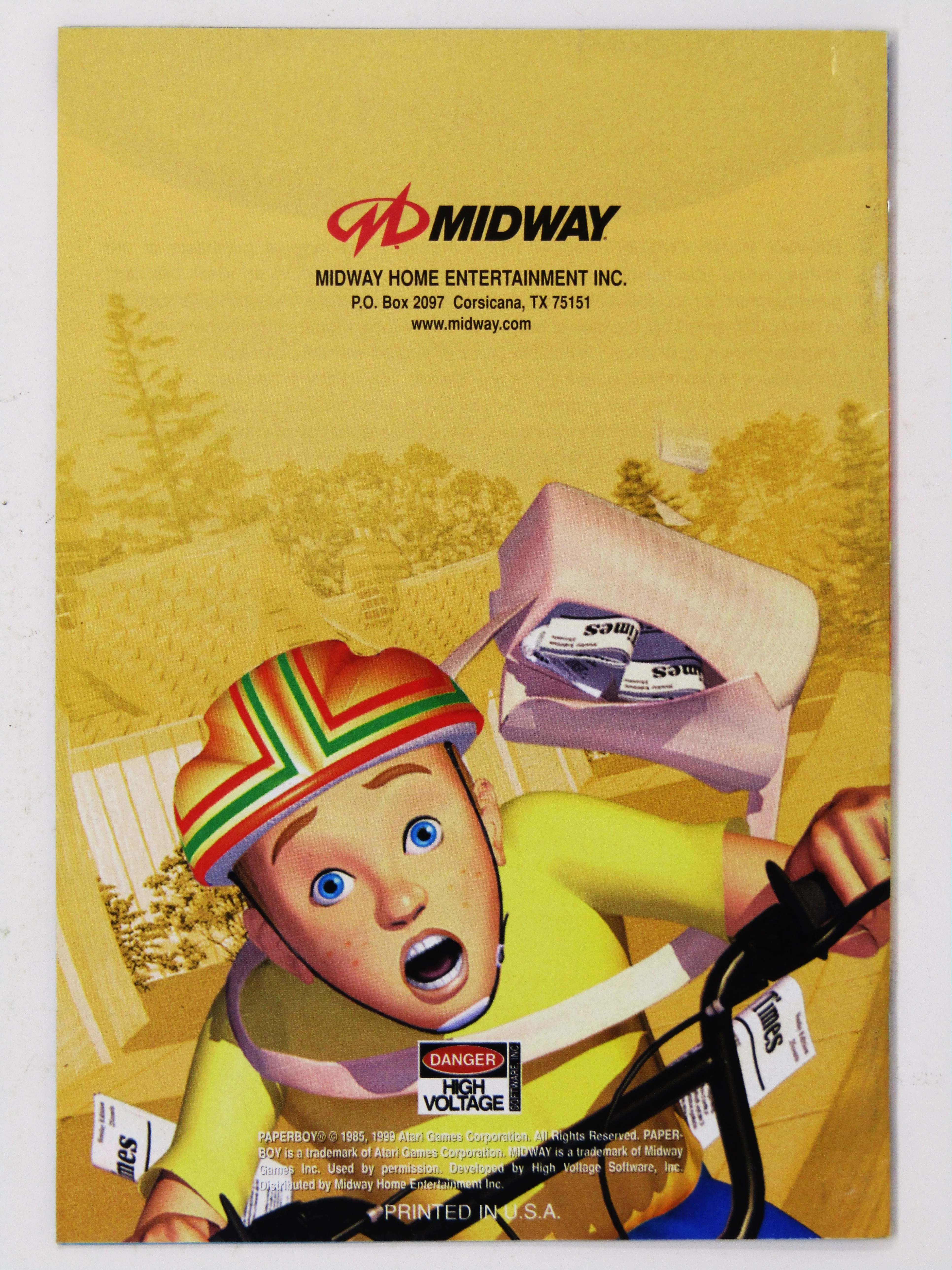 Paperboy [Manual] (Nintendo 64 / N64) - Image 2