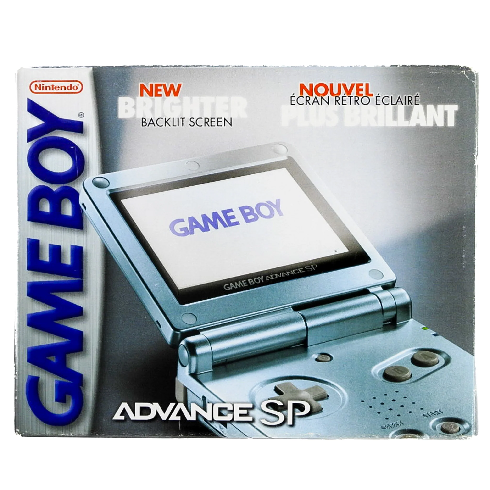 Nintendo Game Boy Advance SP System [AGS-101] Pearl Blue (GBA)