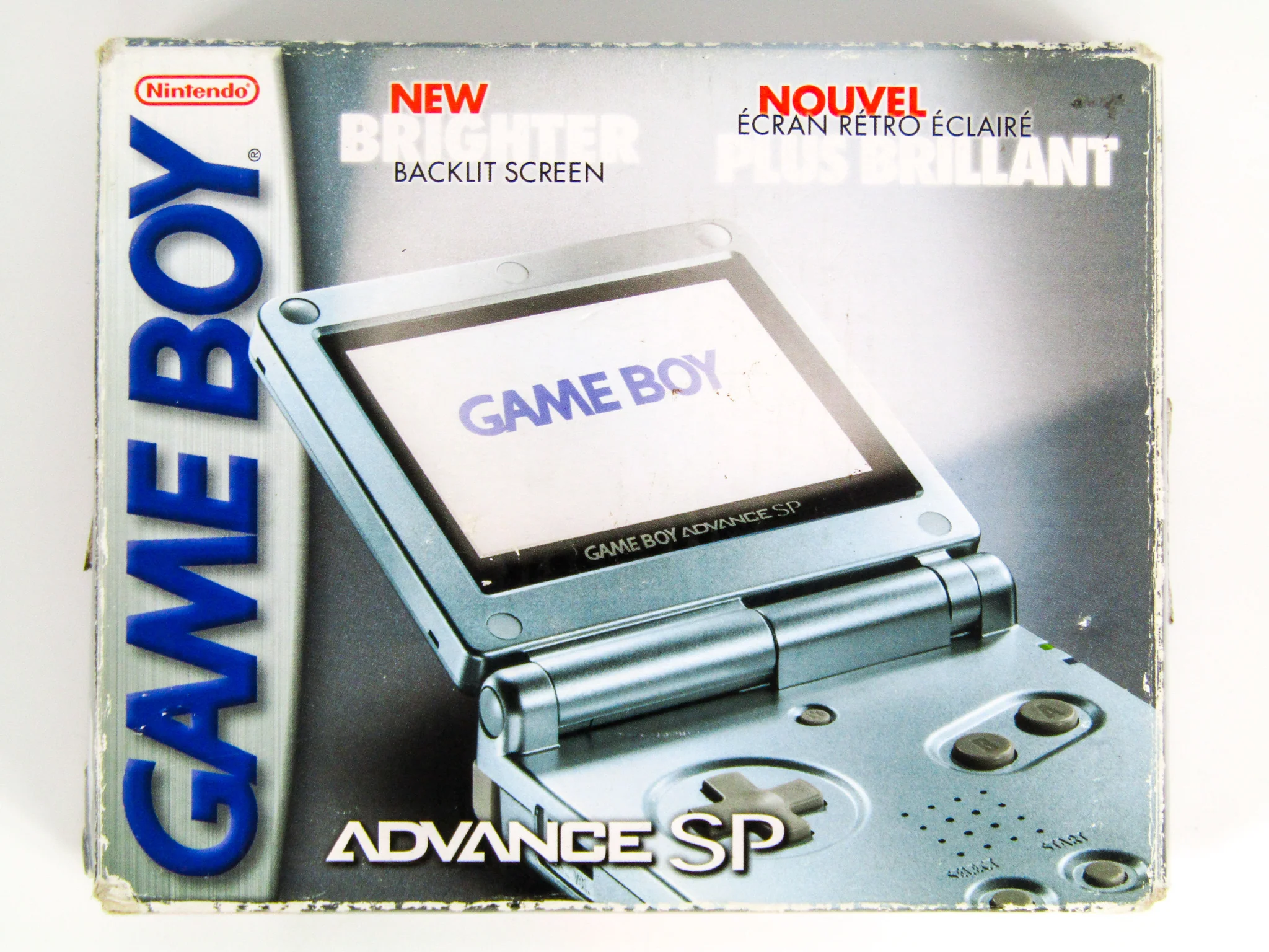 Nintendo Game Boy Advance SP System [AGS-101] Pearl Blue (GBA) - Image 8