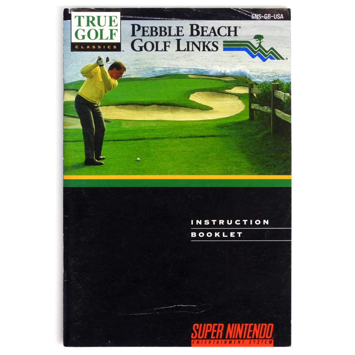 Pebble Beach Golf Links [Manual] (Super Nintendo / SNES) - Image 3