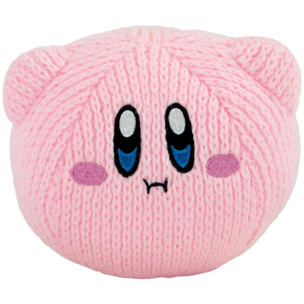 Peluche Kirby flottant en tricot 6"