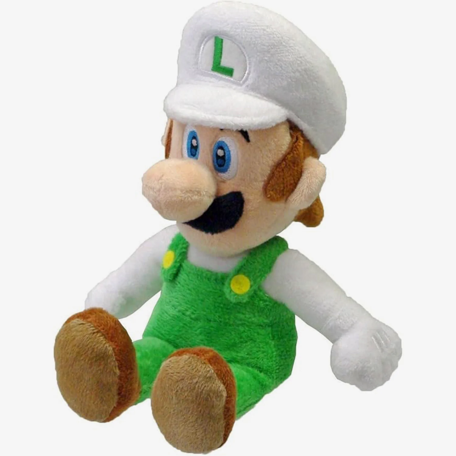 Peluche Luigi fleur de feu 9" [Little Buddy]