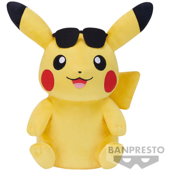 Peluche Pokemon Pikachu Lunette de Soleil 11"