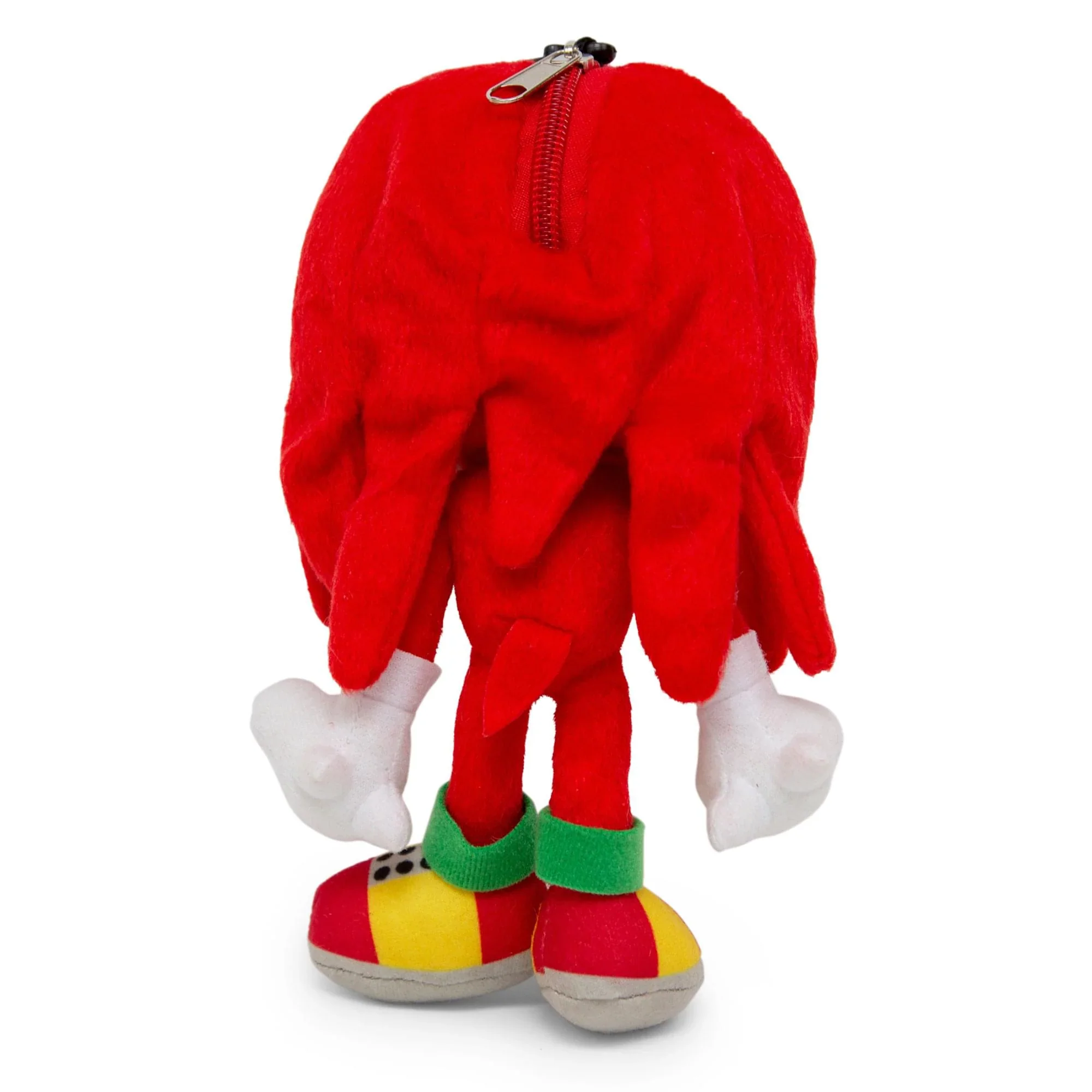 Peluche SEGA Knuckles à clip avec pochette zippée 8" - Image 2
