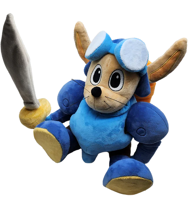 Peluche Sparkster 8" [Limited Run Games]