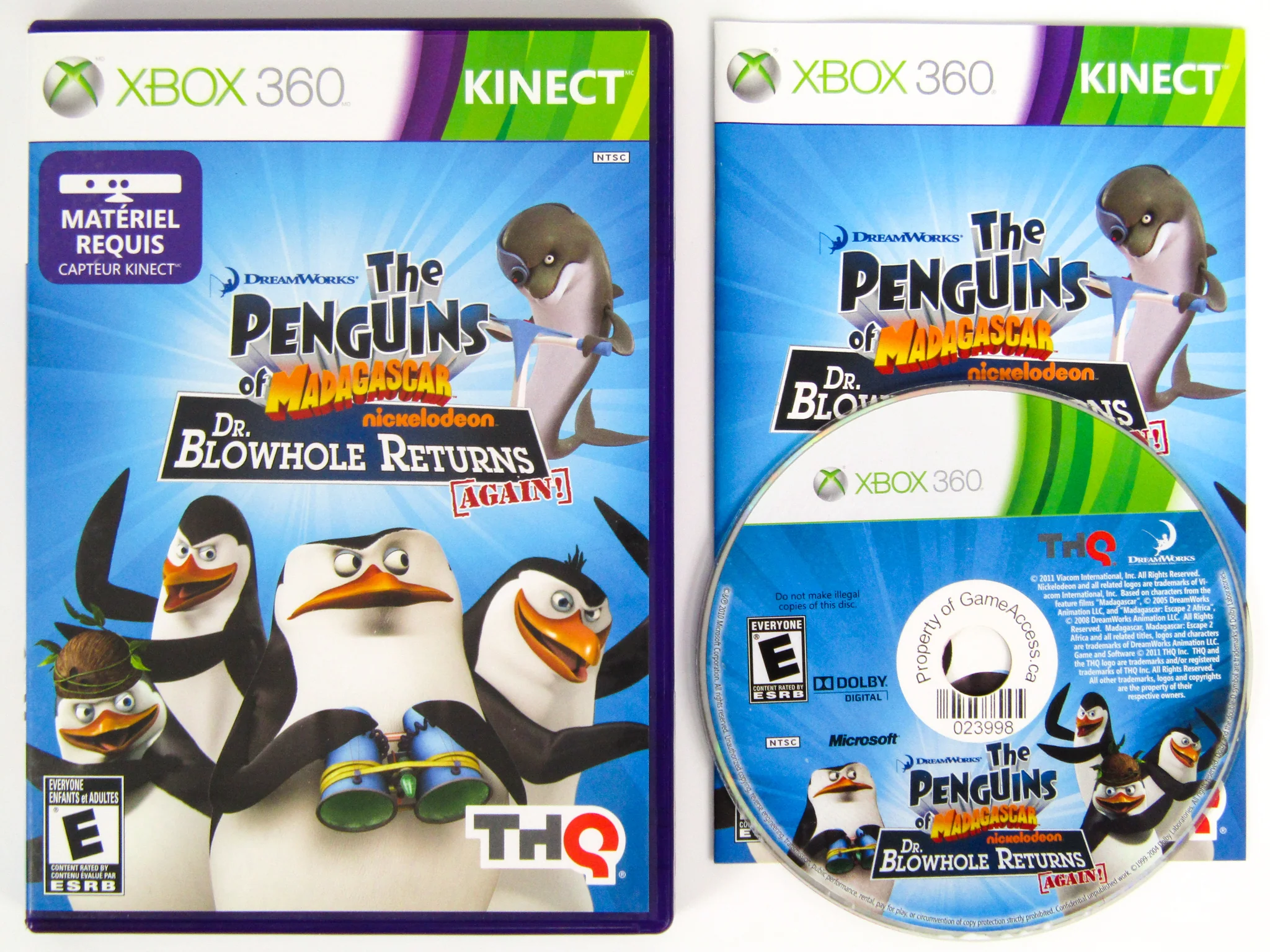Penguins Of Madagascar: Dr. Blowhole Returns [Kinect] (Xbox 360) - Image 2
