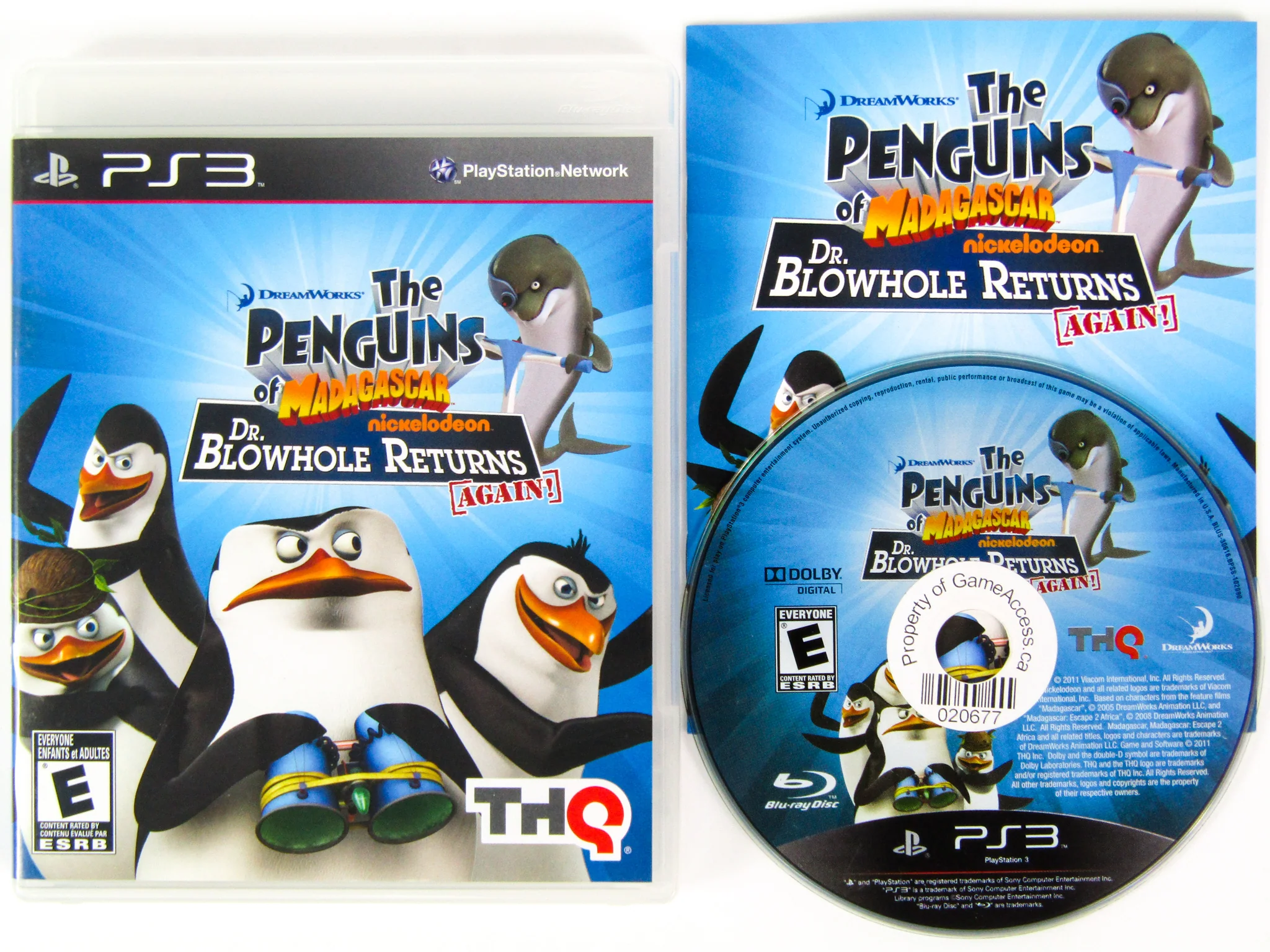 Penguins Of Madagascar: Dr. Blowhole Returns (PlayStation 3 / PS3) - Image 2