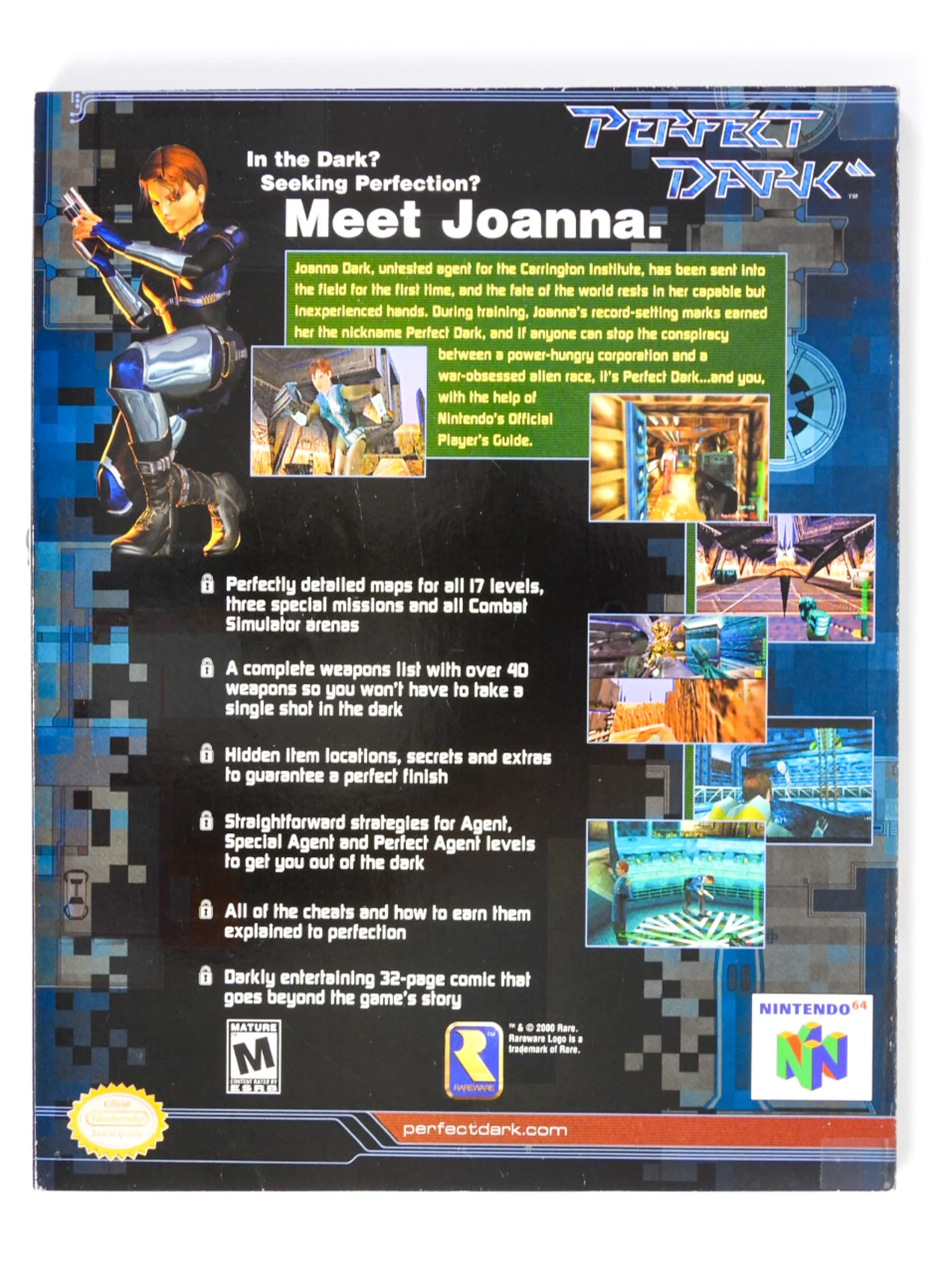 Perfect Dark Player's [Nintendo Power] (Game Guide) - Image 2