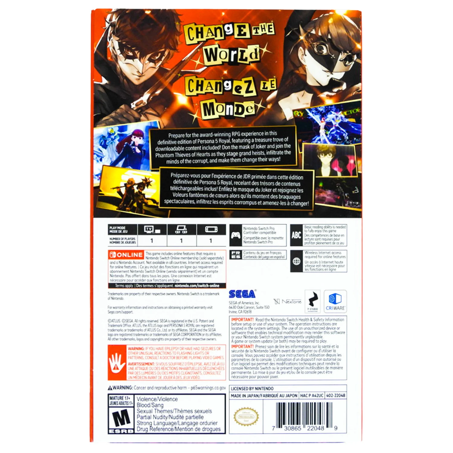Persona 5 Royal [Steelbook] (Nintendo Switch) - Image 2