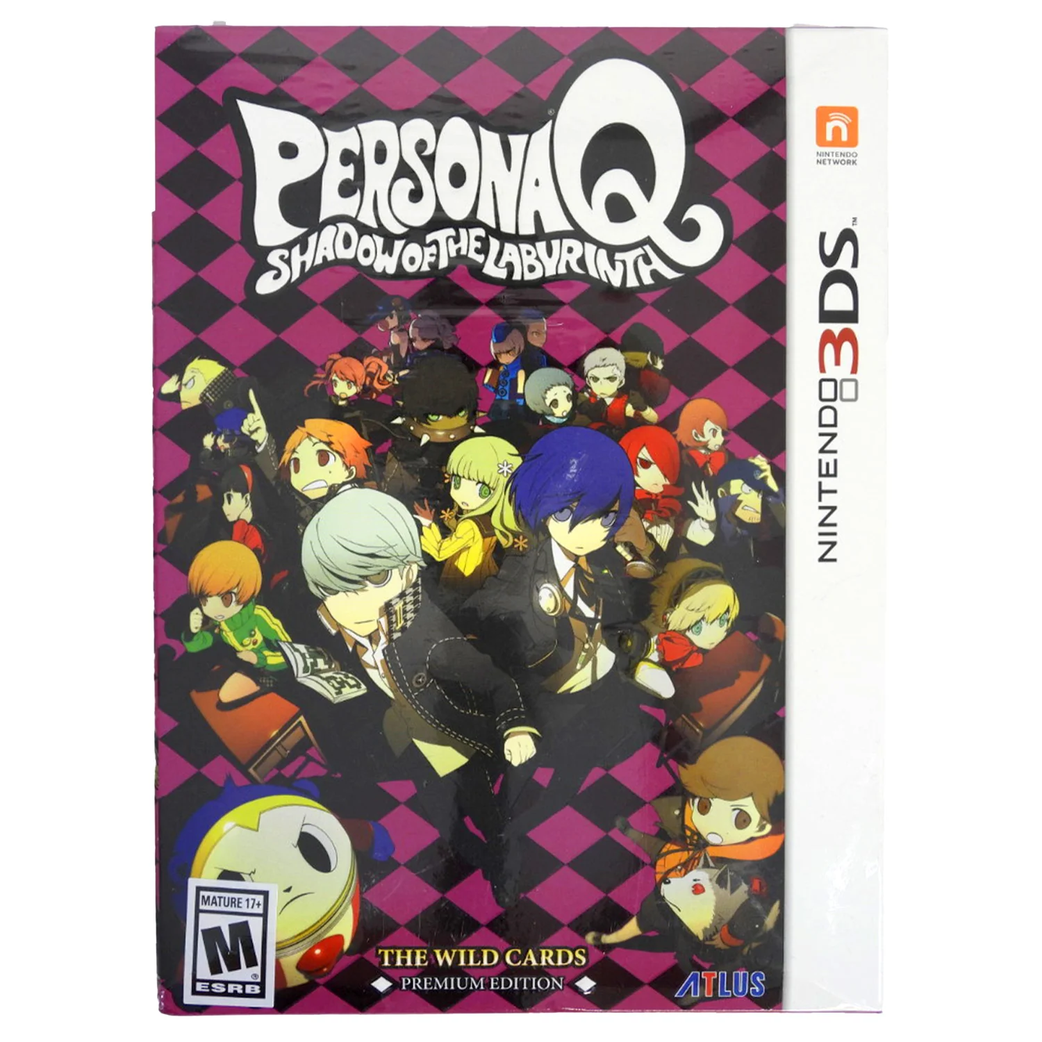 Persona Q: Shadow of the Labyrinth [Wild Cards Premium Edition] (Nintendo 3DS)