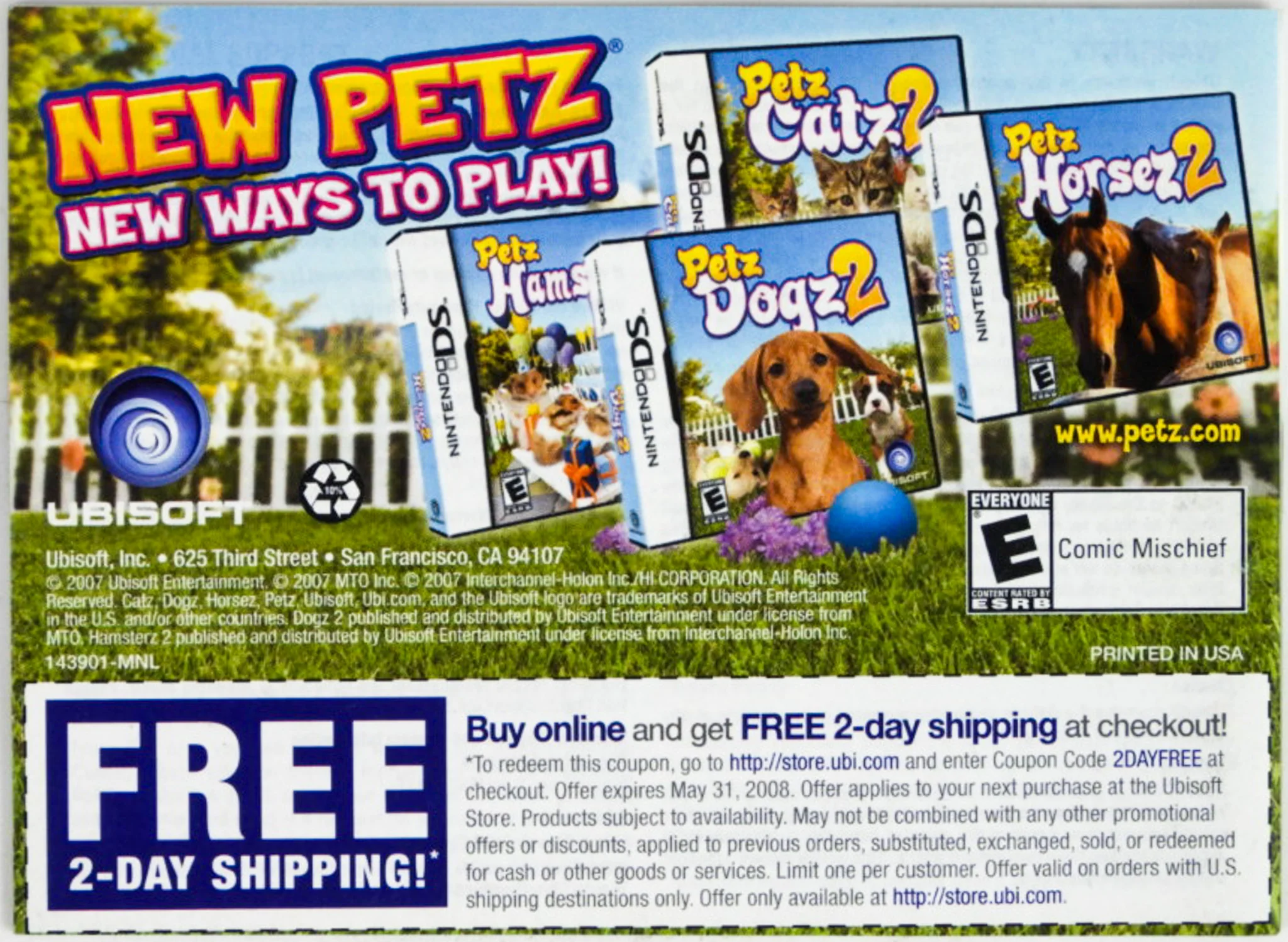 Petz Hamsterz 2 [Manual] (Nintendo Game Boy Advance / GBA) - Image 2