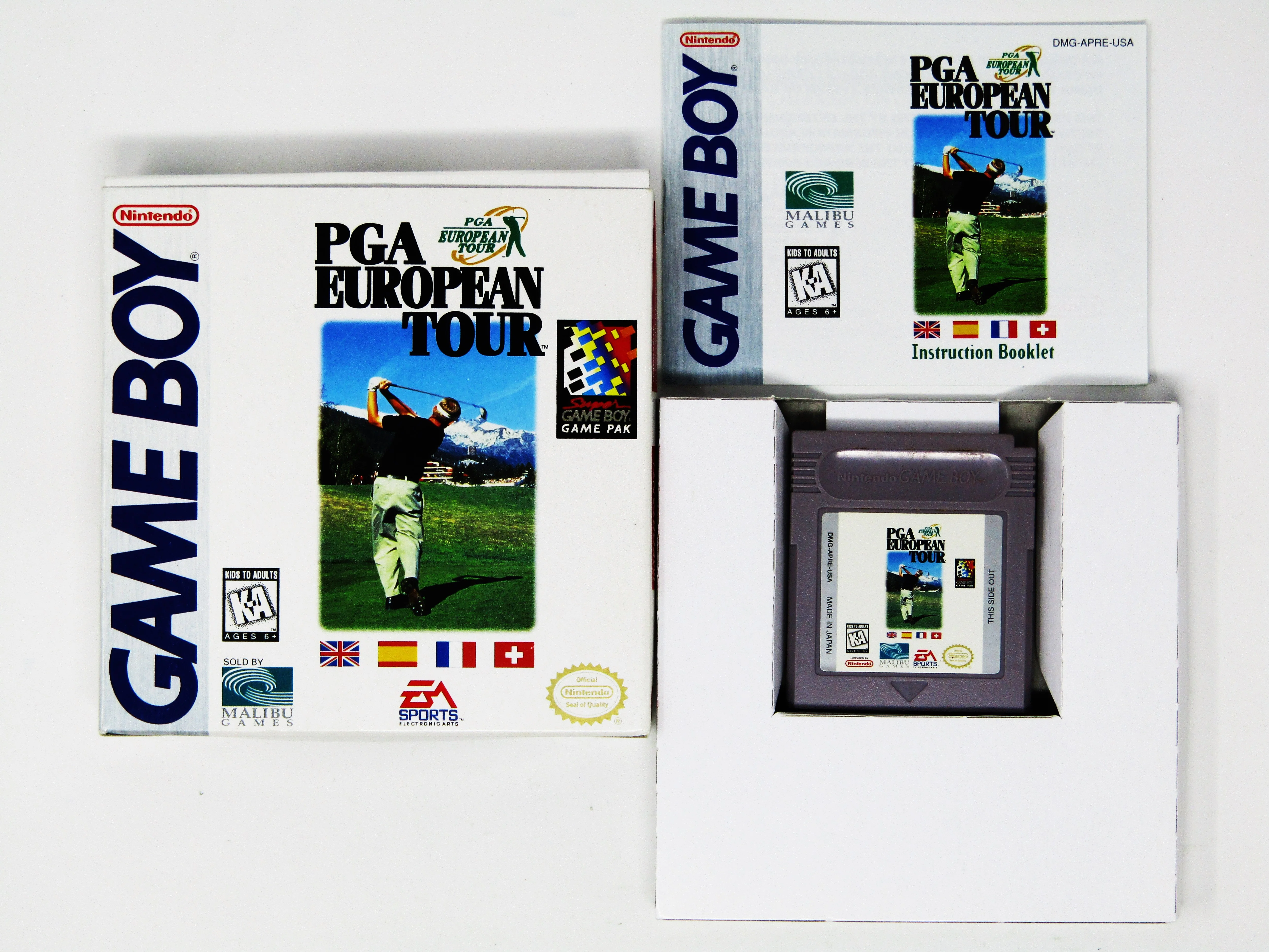 PGA European Tour (Nintendo Game Boy) - Image 2