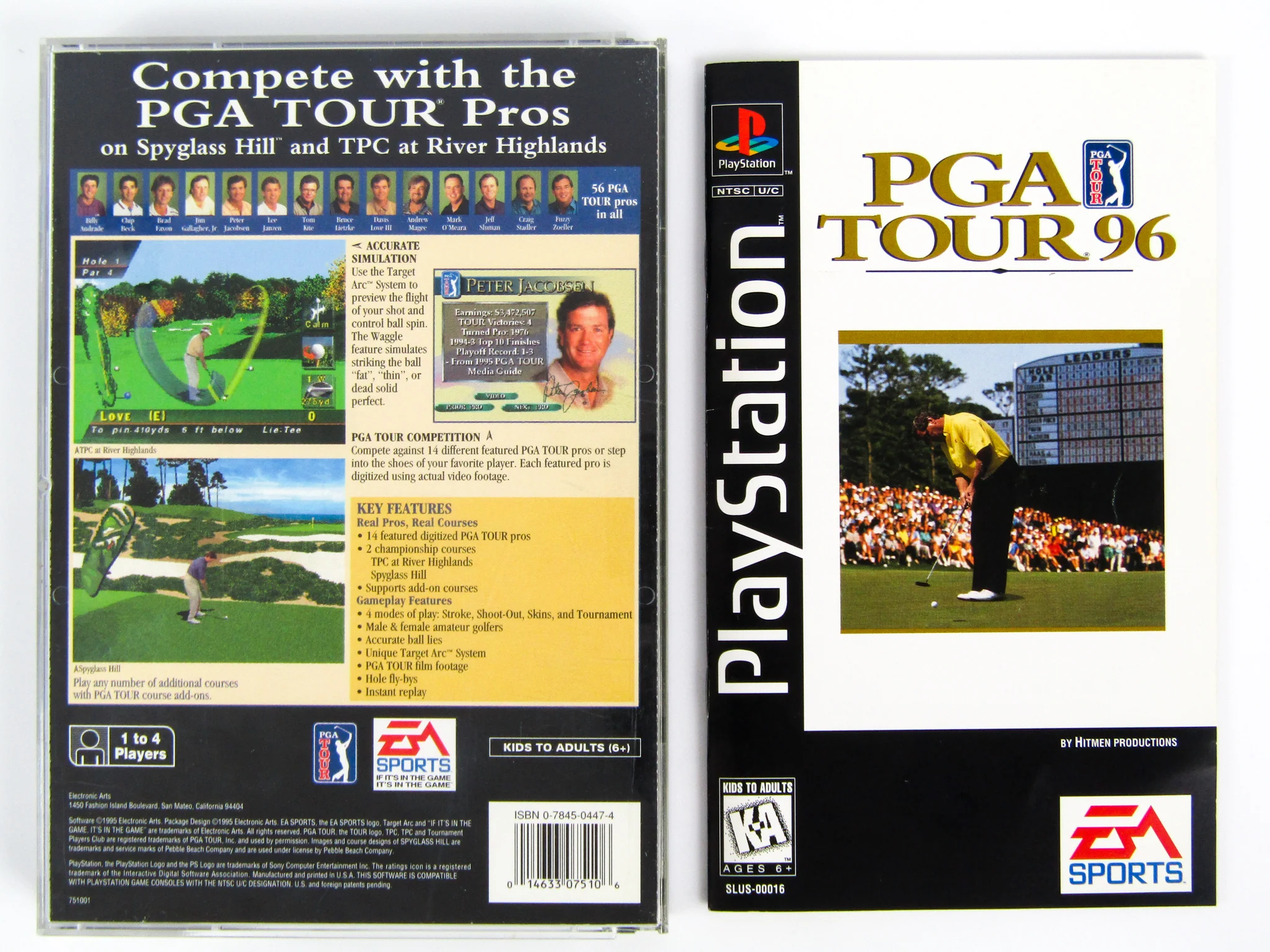 PGA Tour 96 [Long Box] (PlayStation / PS1) - Image 2