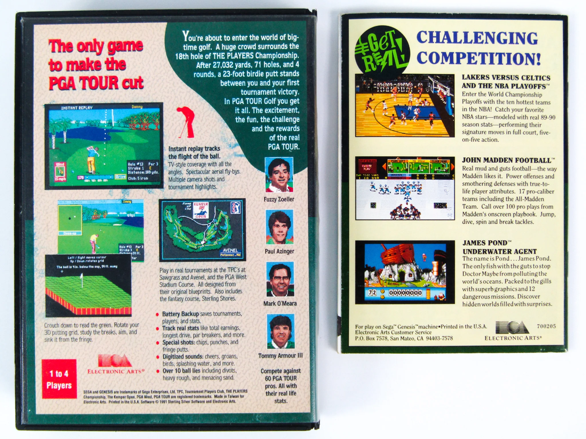 PGA Tour Golf (Sega Genesis) - Image 3