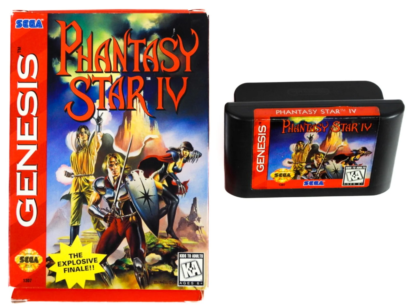 Phantasy Star IV 4 [Cardboard Box] (Sega Genesis) - Image 10