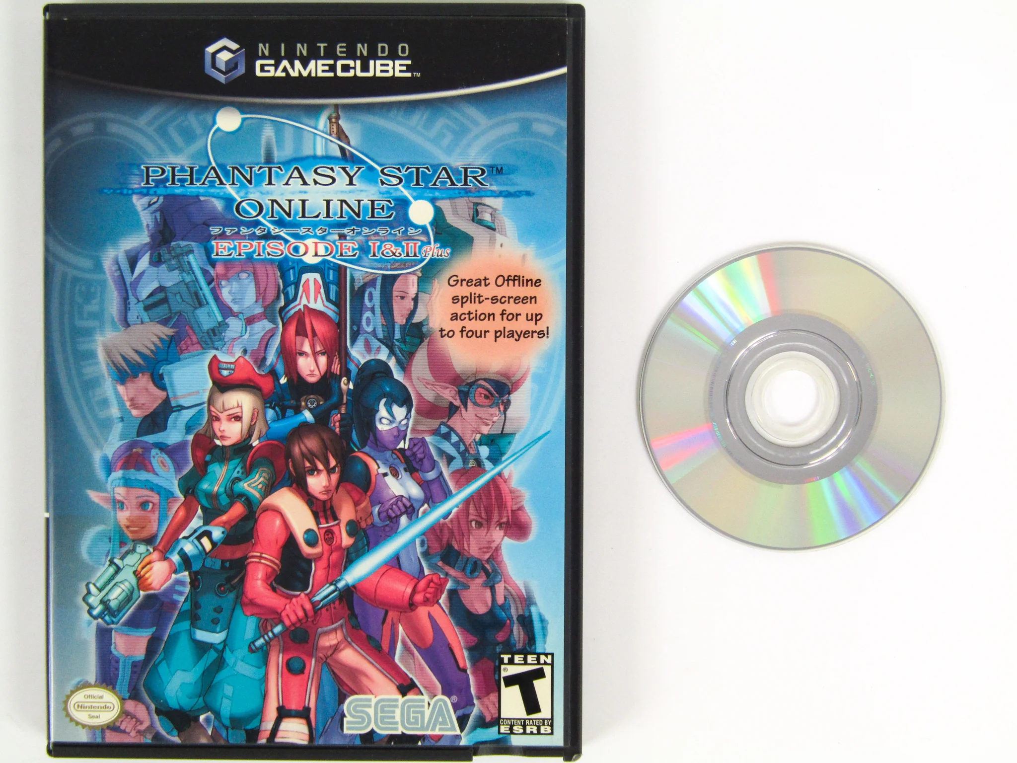 Phantasy Star Online Episode I & II Plus (Nintendo GameCube) - Image 2