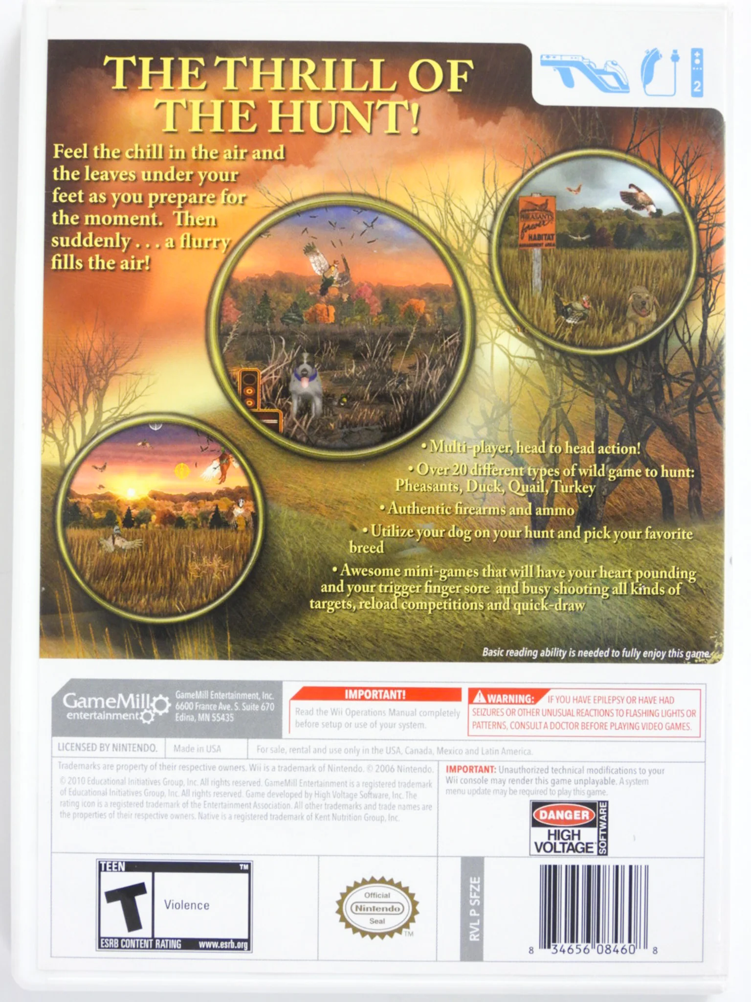 Pheasants Forever Wingshooter (Nintendo Wii) - Image 3