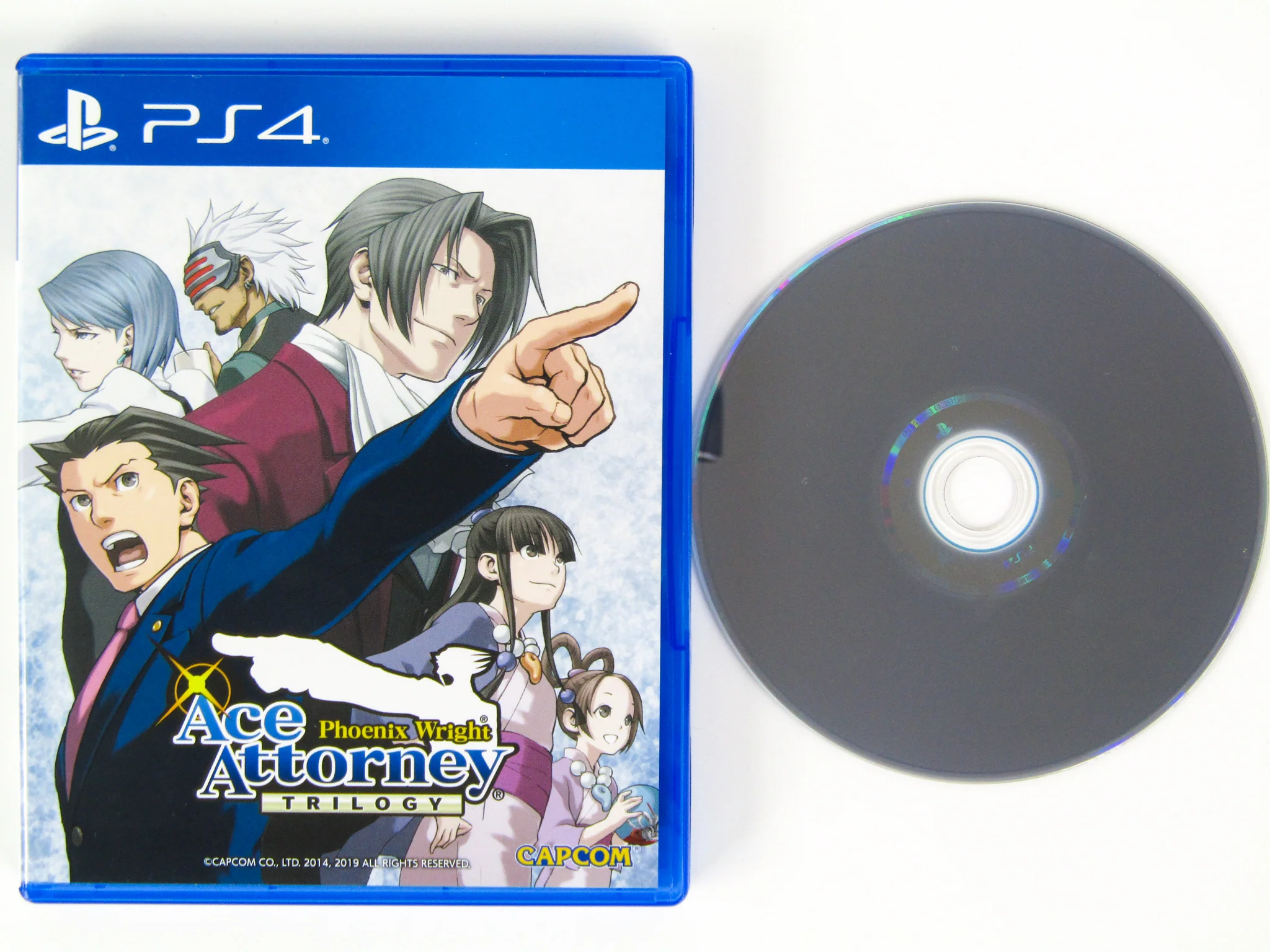 Pheonix Wright: Ace Attorney Trilogy (PlayStation 4 / PS4)