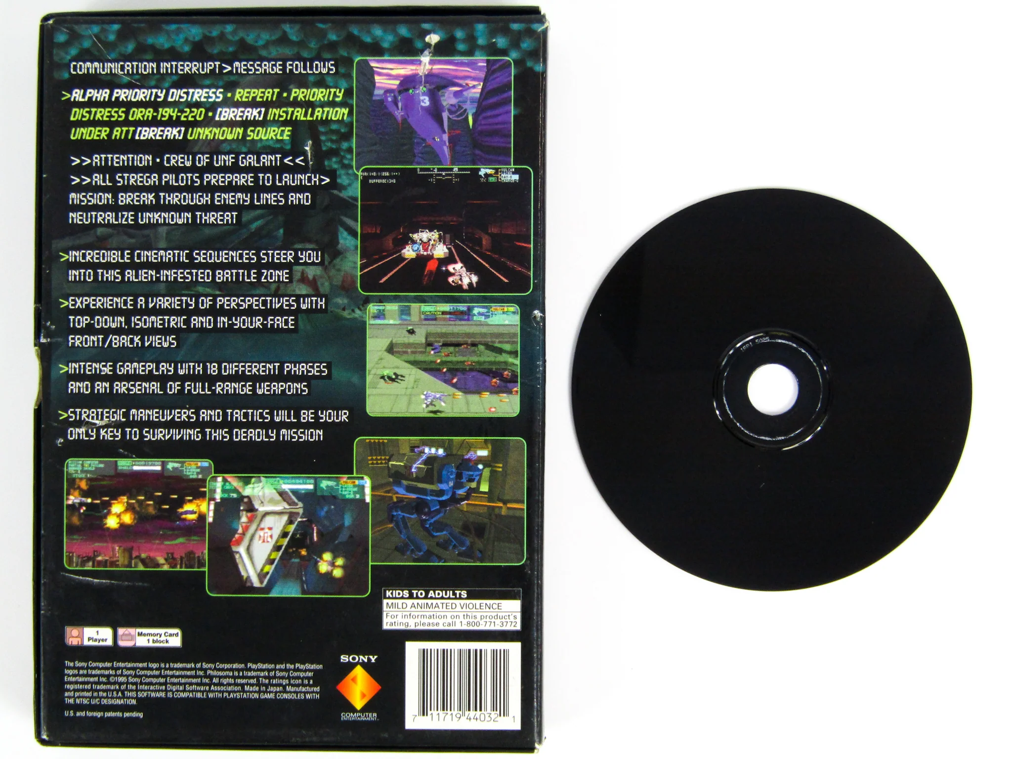 Philosoma [Long Box] (PlayStation / PS1) - Image 2