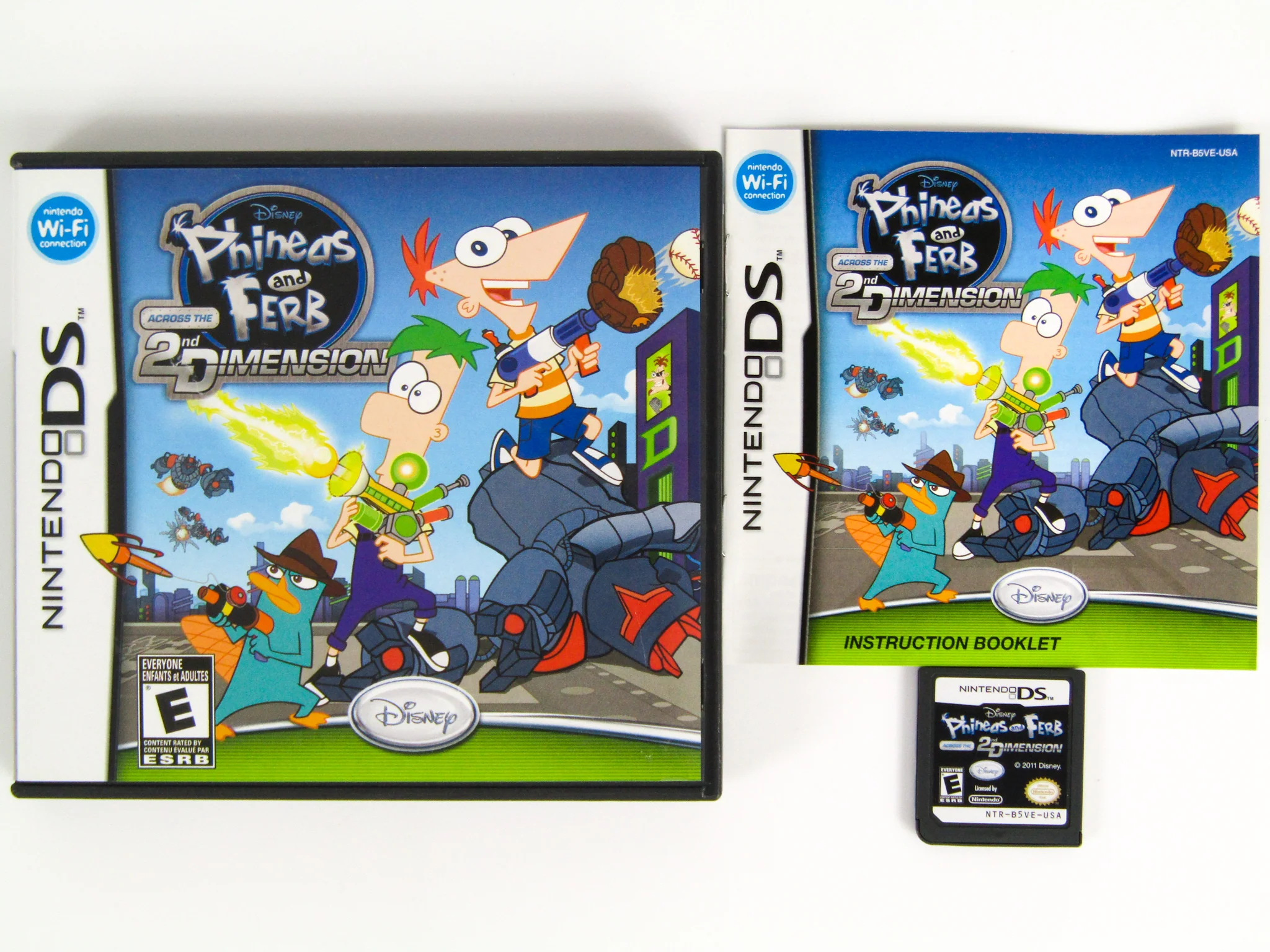 Phineas and Ferb: Across the 2nd Dimension (Nintendo DS)