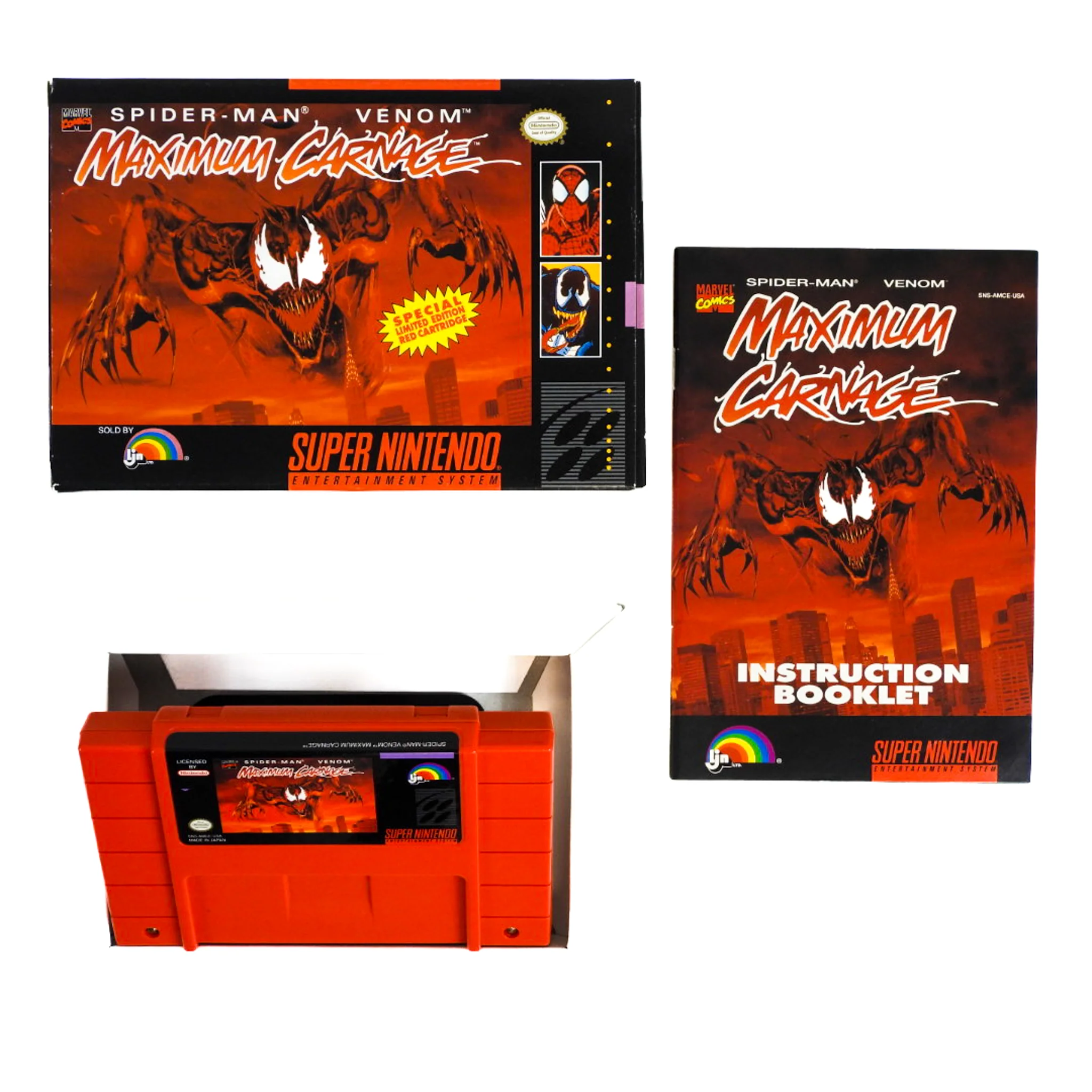 Spiderman Maximum Carnage [Collector's Edition] (Super Nintendo / SNES) - Image 6