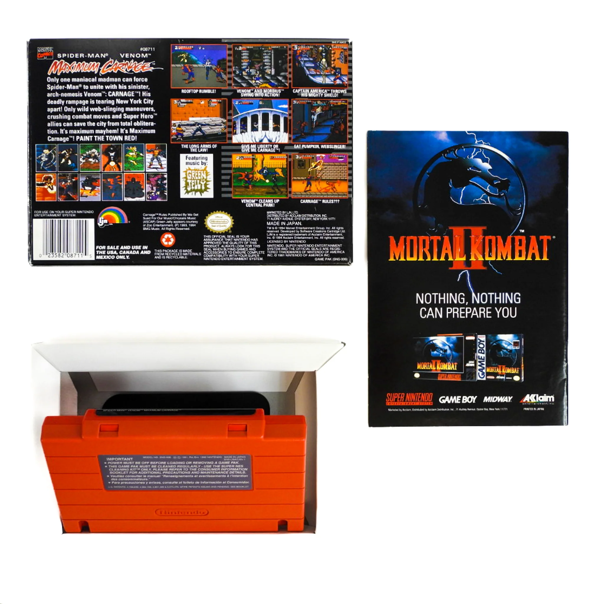 Spiderman Maximum Carnage [Collector's Edition] (Super Nintendo / SNES) - Image 7