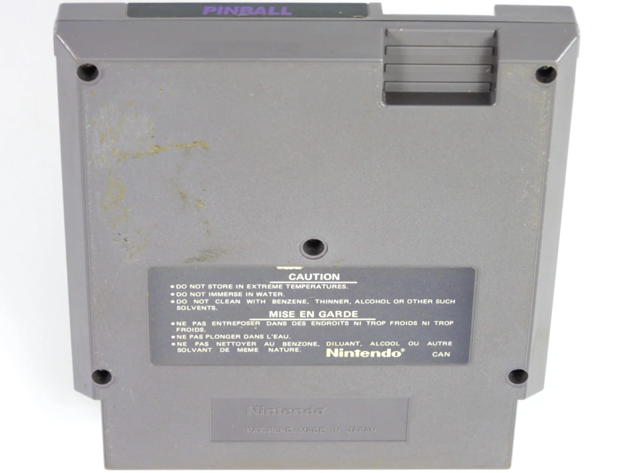 Pinball [5 Screw] [CAN Version] (Nintendo / NES) - Image 6
