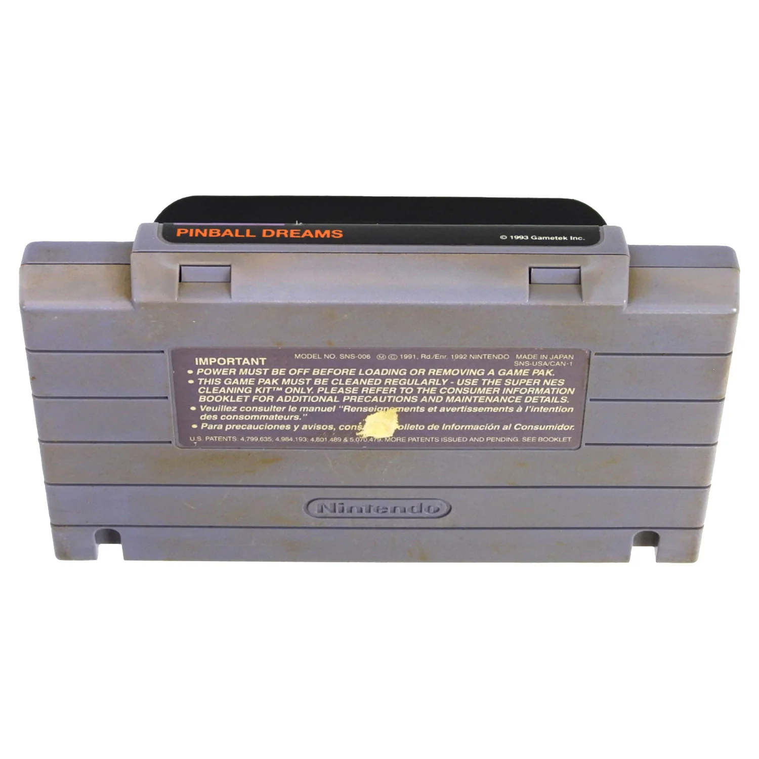 Pinball Dreams (Super Nintendo / SNES) - Image 4